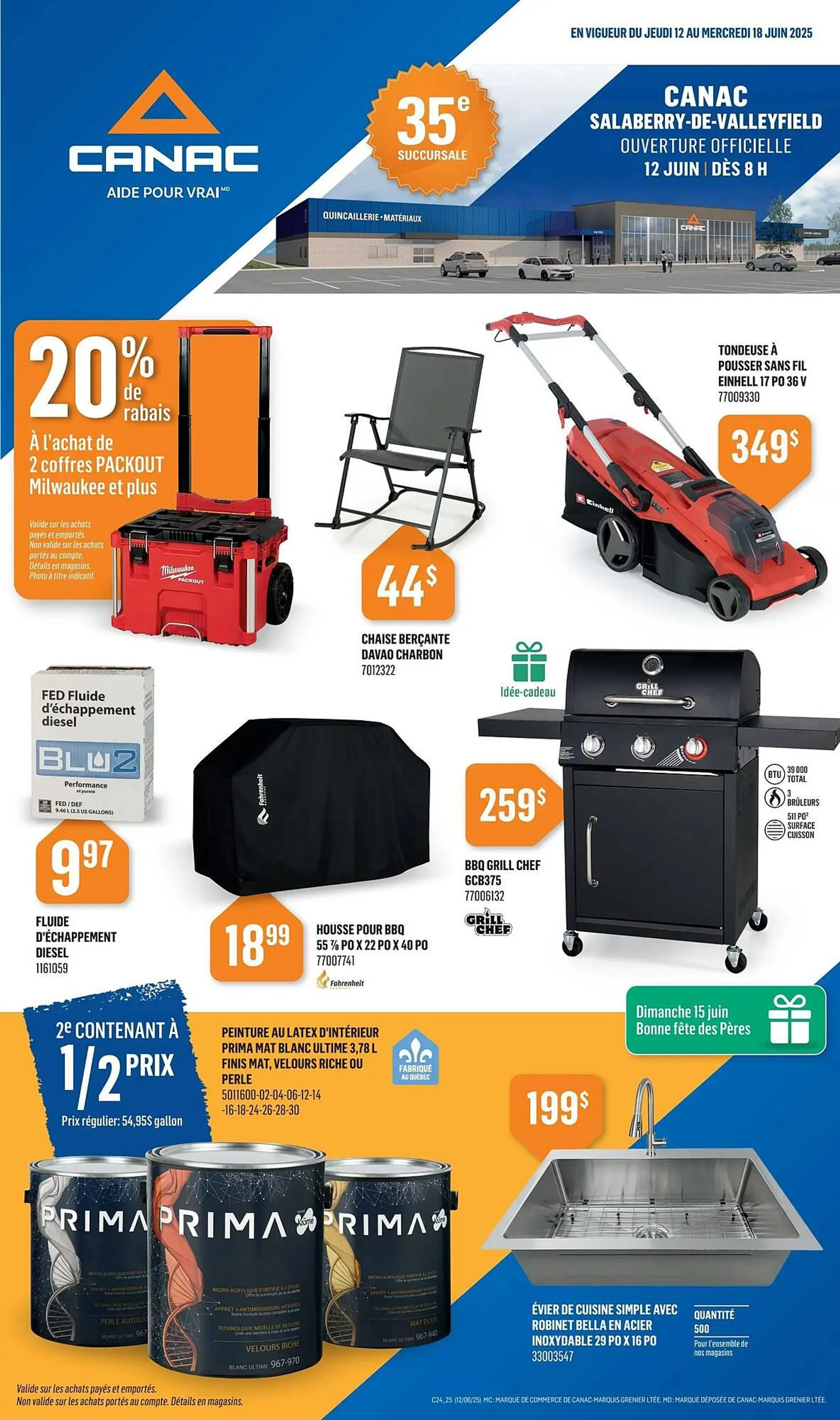 Canac flyer from June 12 to June 18 2025 - flyer page 1