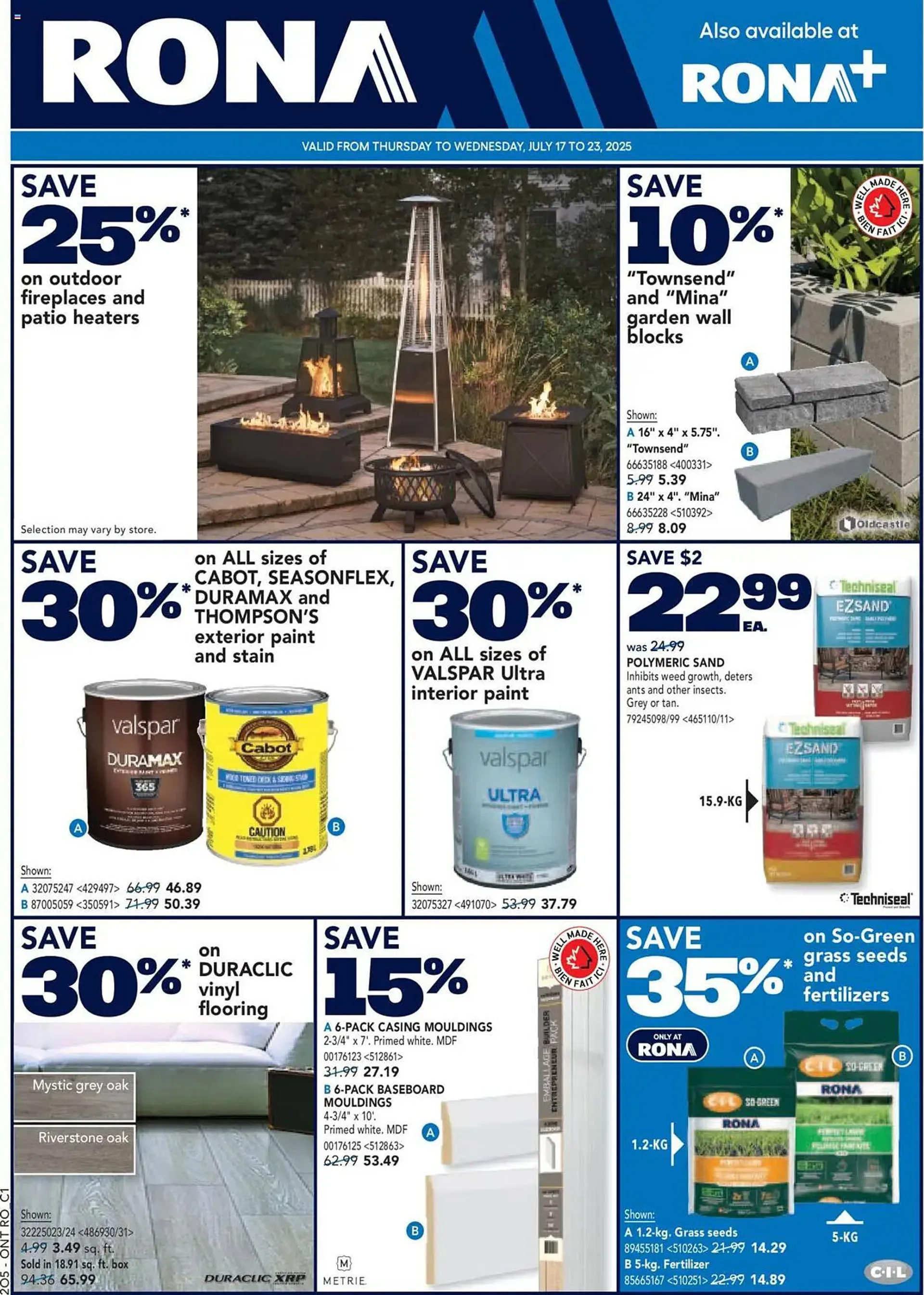 RONA flyer from July 17 to July 18 2025 - flyer page 2