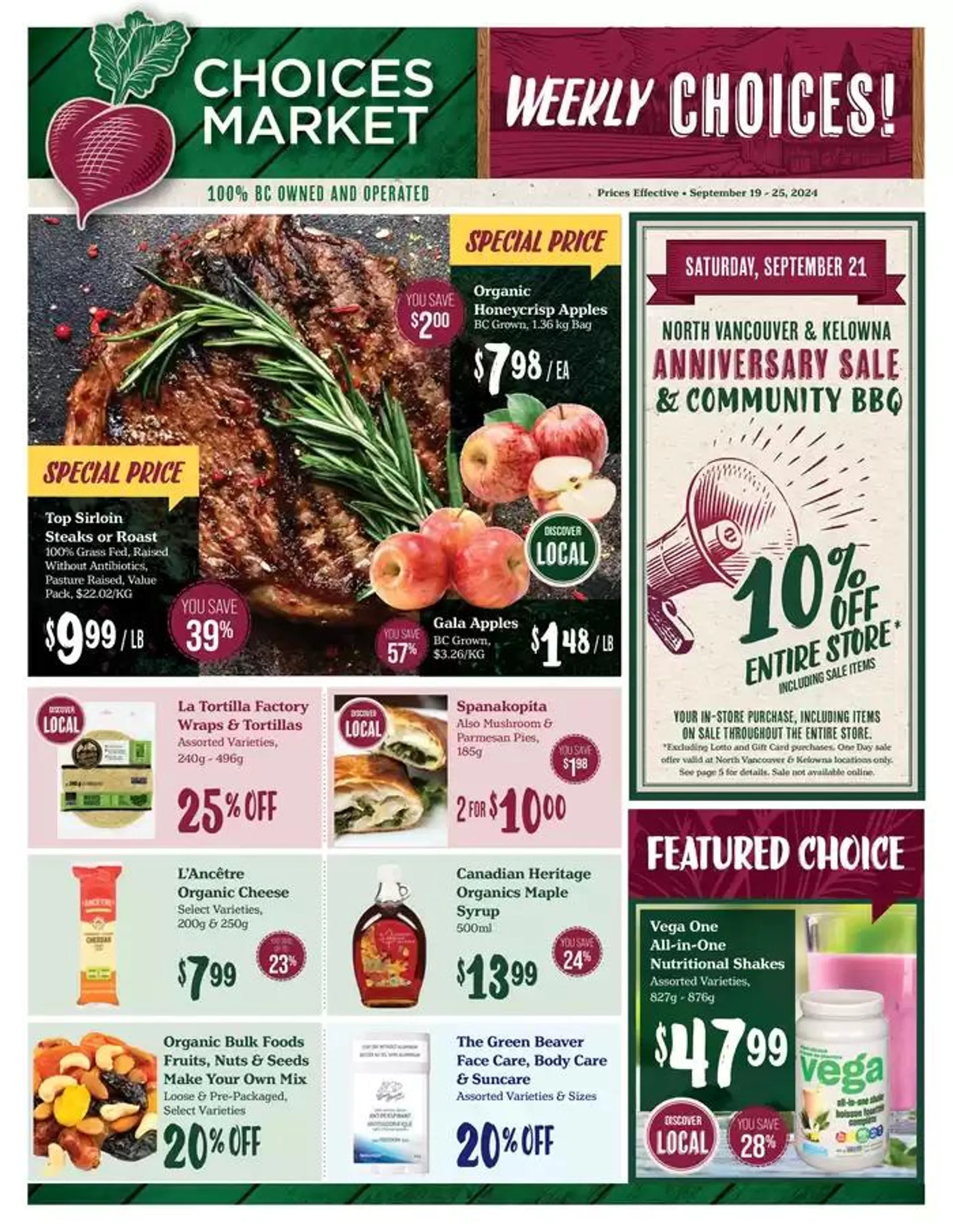 Choices Market weekly flyer - 1