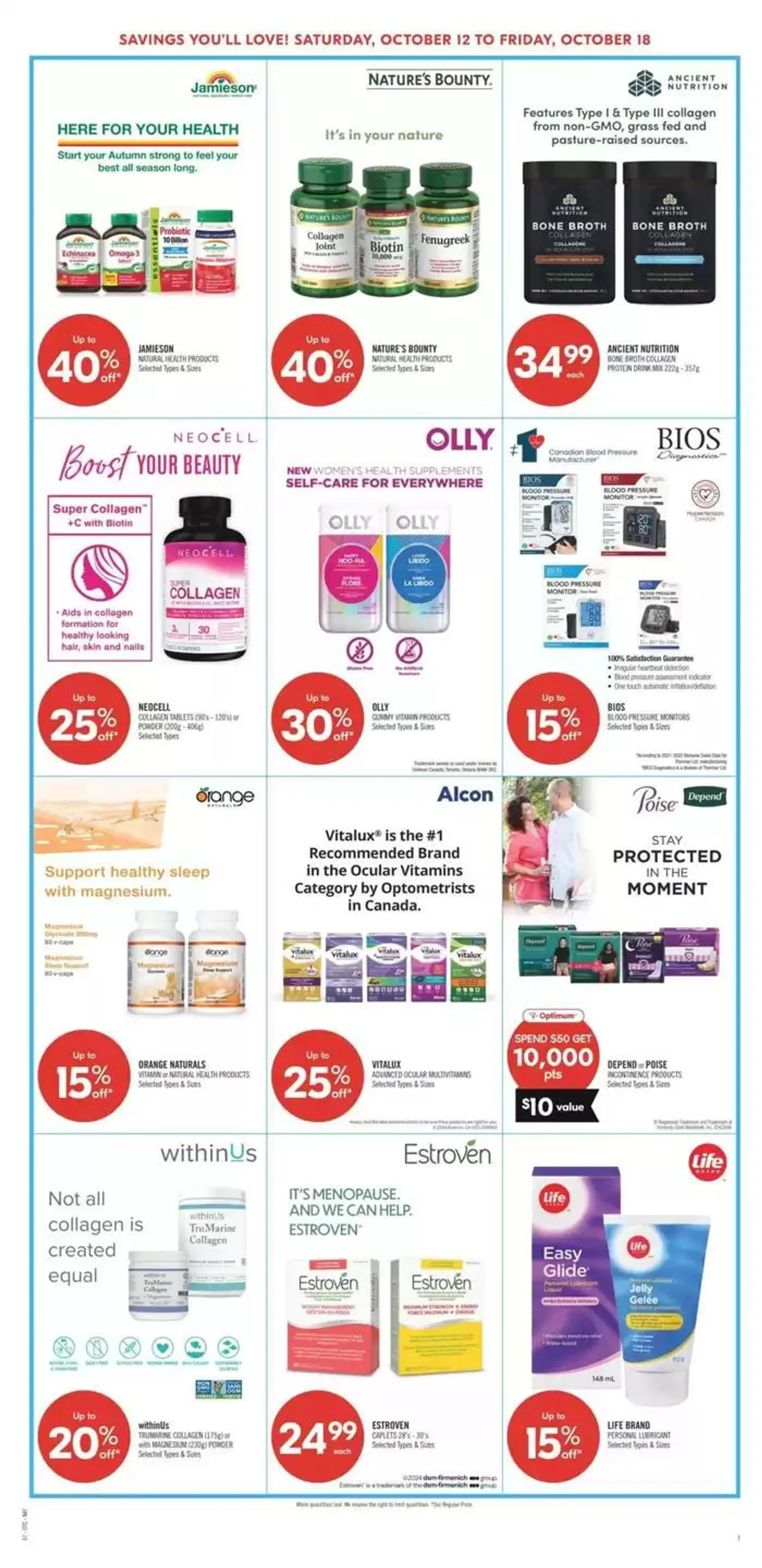 Shoppers Drug Mart Weekly ad from October 12 to October 17 2024 - flyer page 5