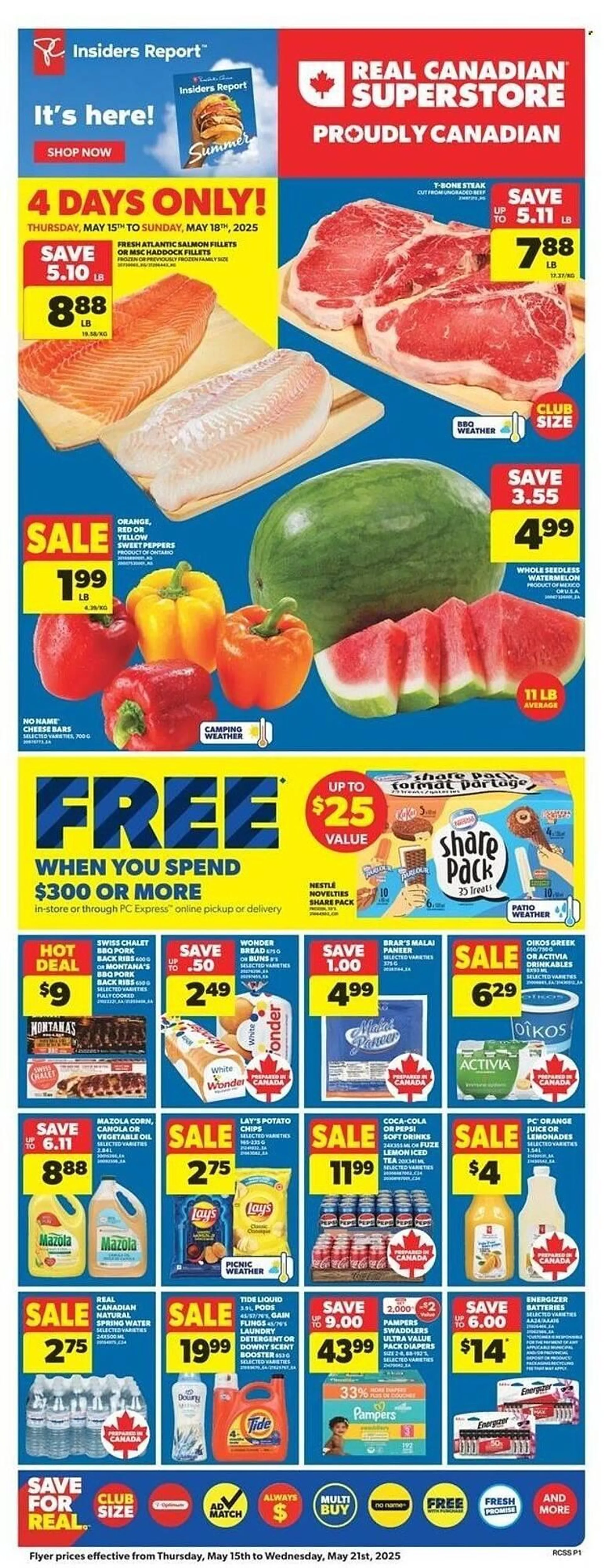 Real Canadian Superstore flyer - 1