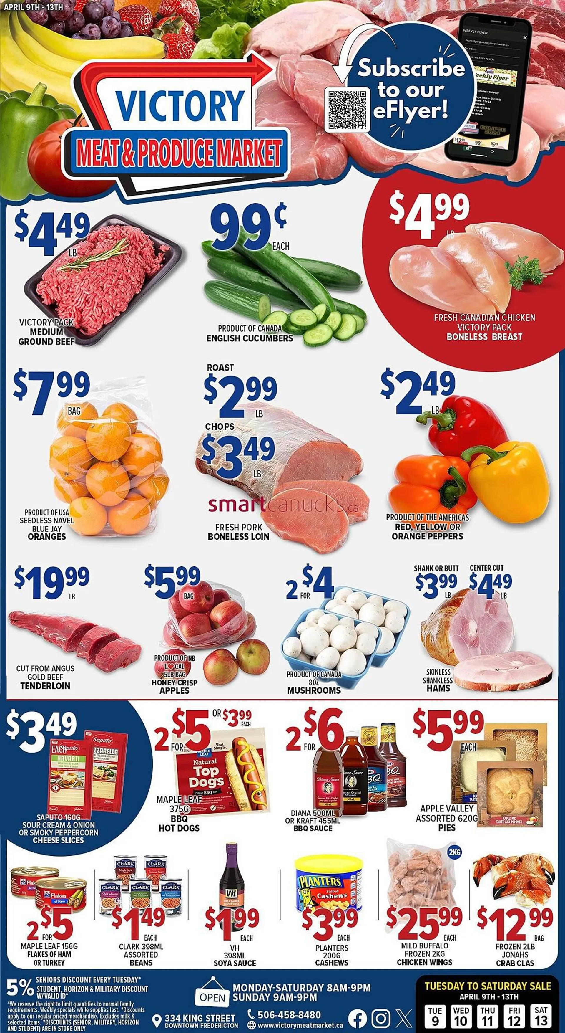 Victory Meat Market flyer from April 9 to April 15 2024 - flyer page 