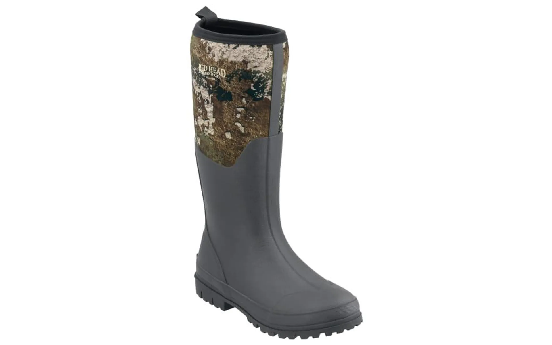 RedHead Camo Utility Waterproof Rubber Boots for Men