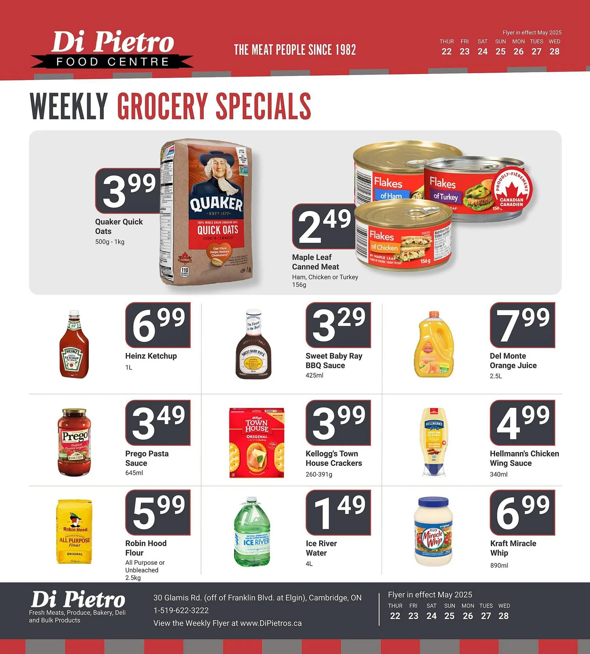 Di Pietro flyer from May 22 to May 28 2025 - flyer page 9