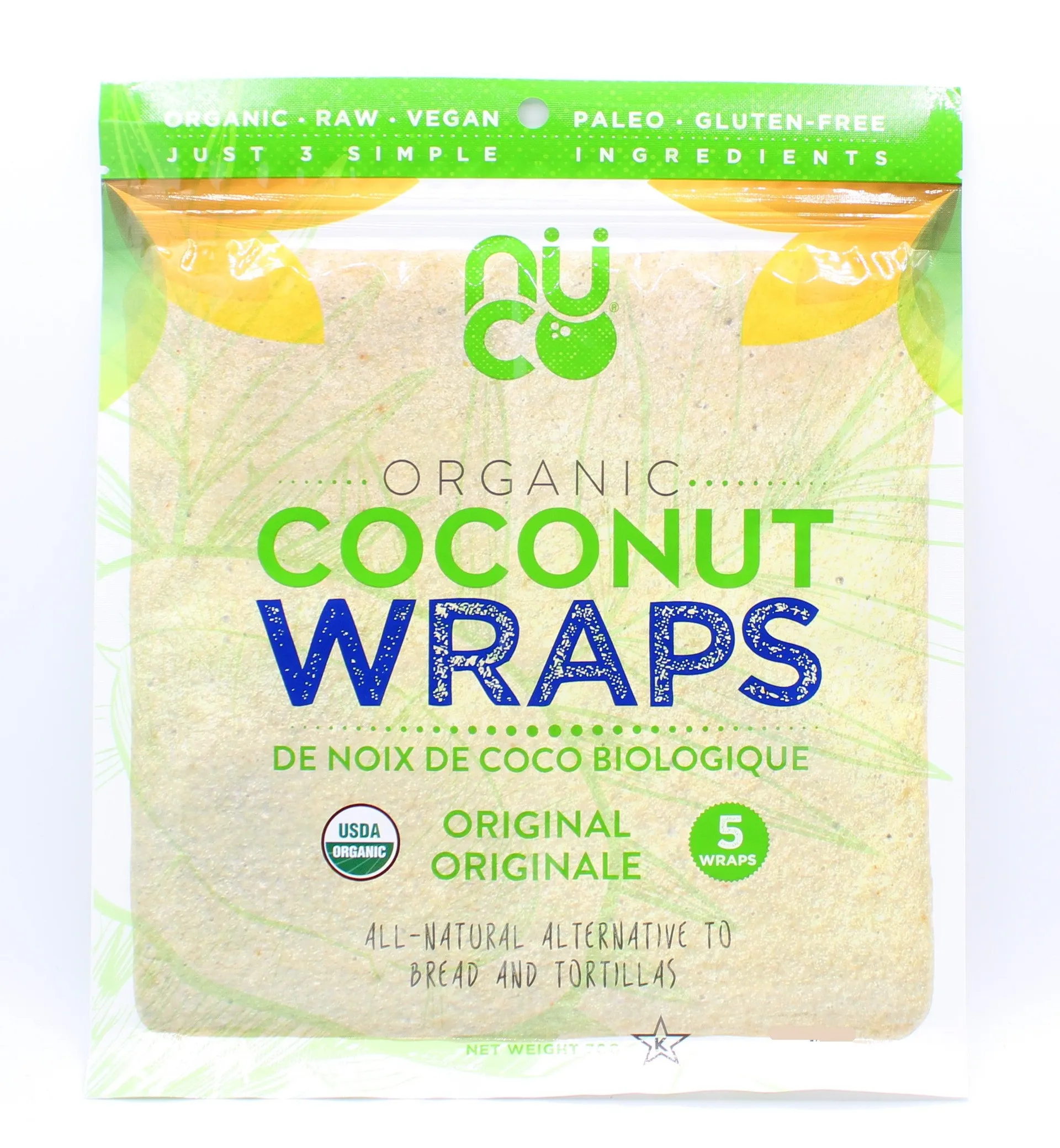 Organic Original Coconut Wraps