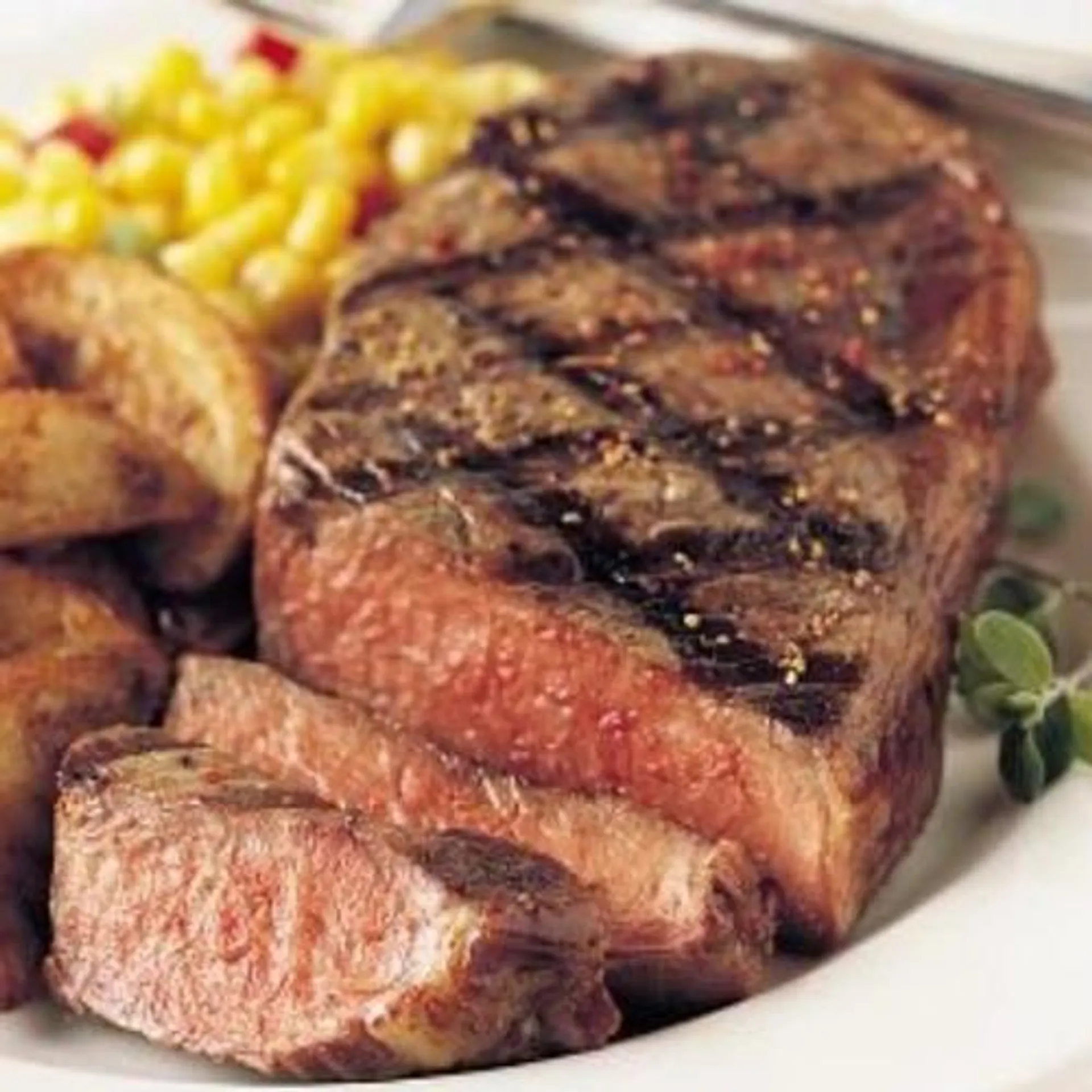 NEW YORK STRIPLOIN $29.95/lb (approx. $20.50 ea)