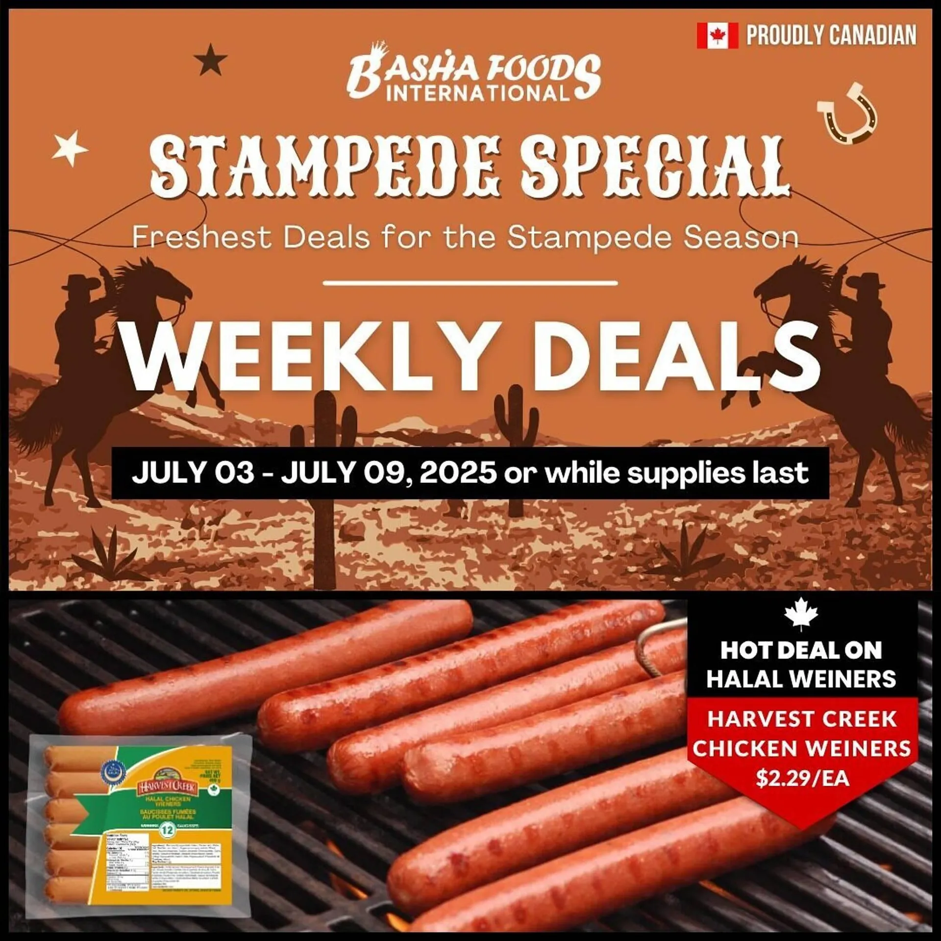 Basha Foods flyer from July 3 to July 11 2025 - flyer page 1