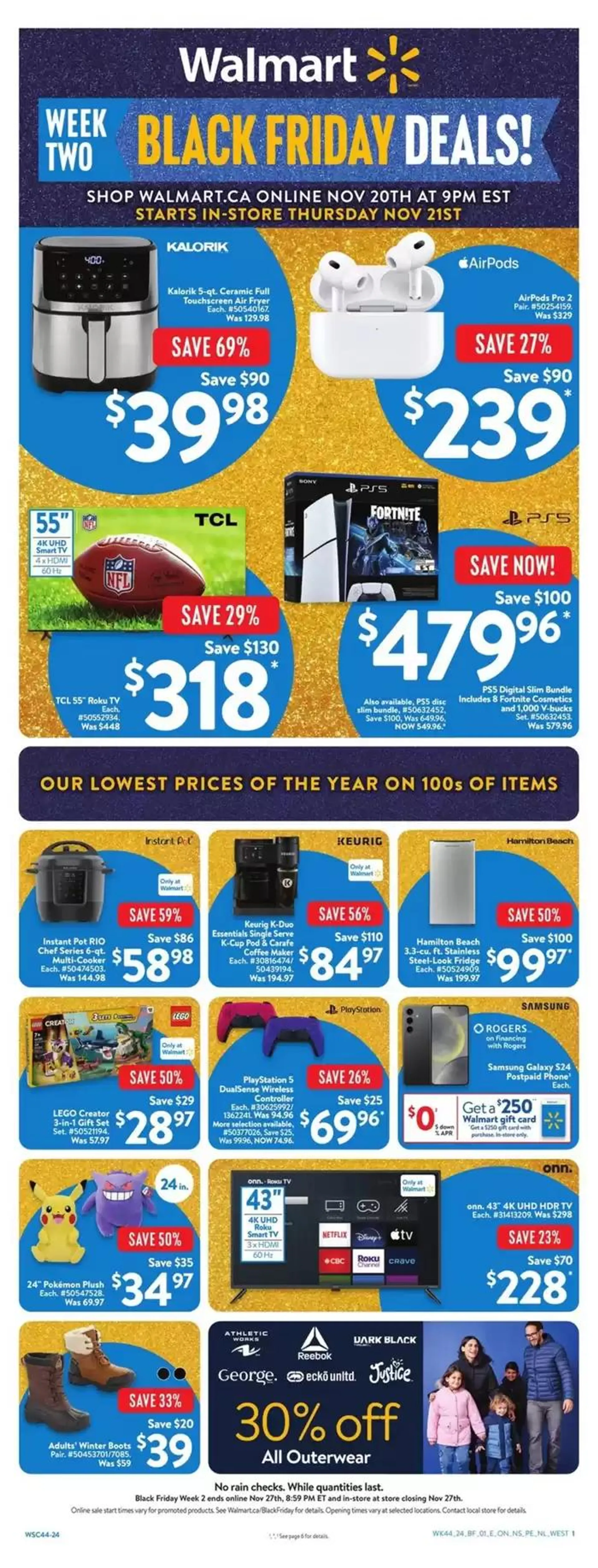 Walmart flyer - 1