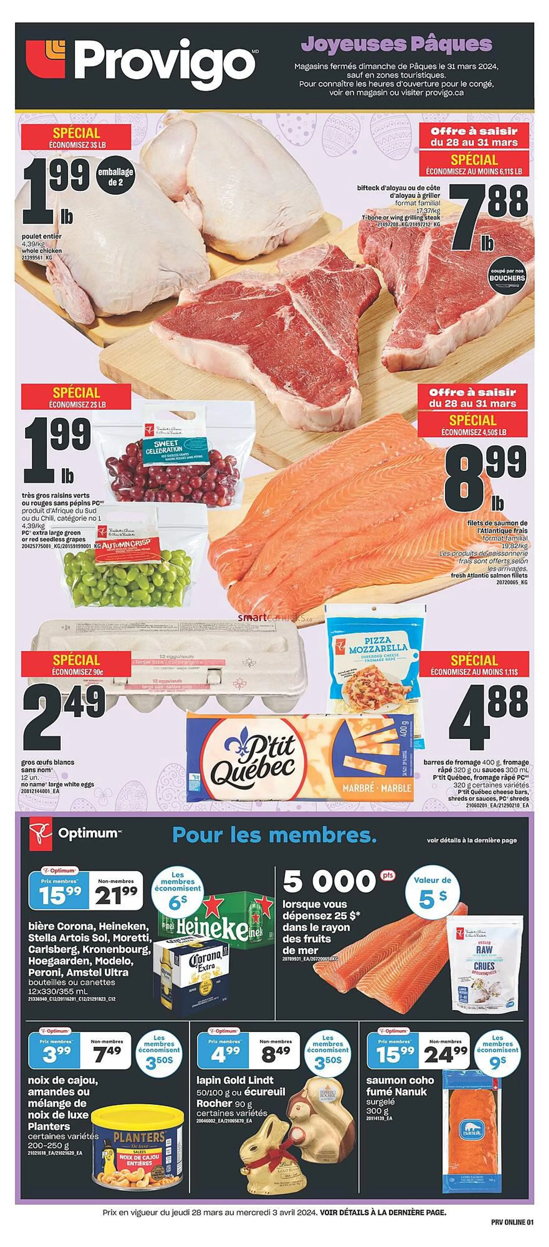 Provigo flyer from March 28 to April 10 2024 - flyer page 
