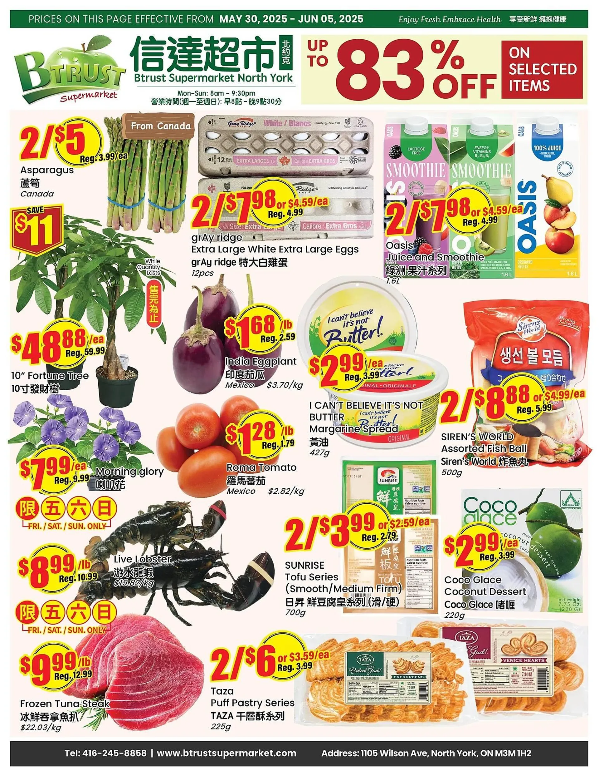 Btrust Supermarket flyer from May 30 to June 5 2025 - flyer page 1