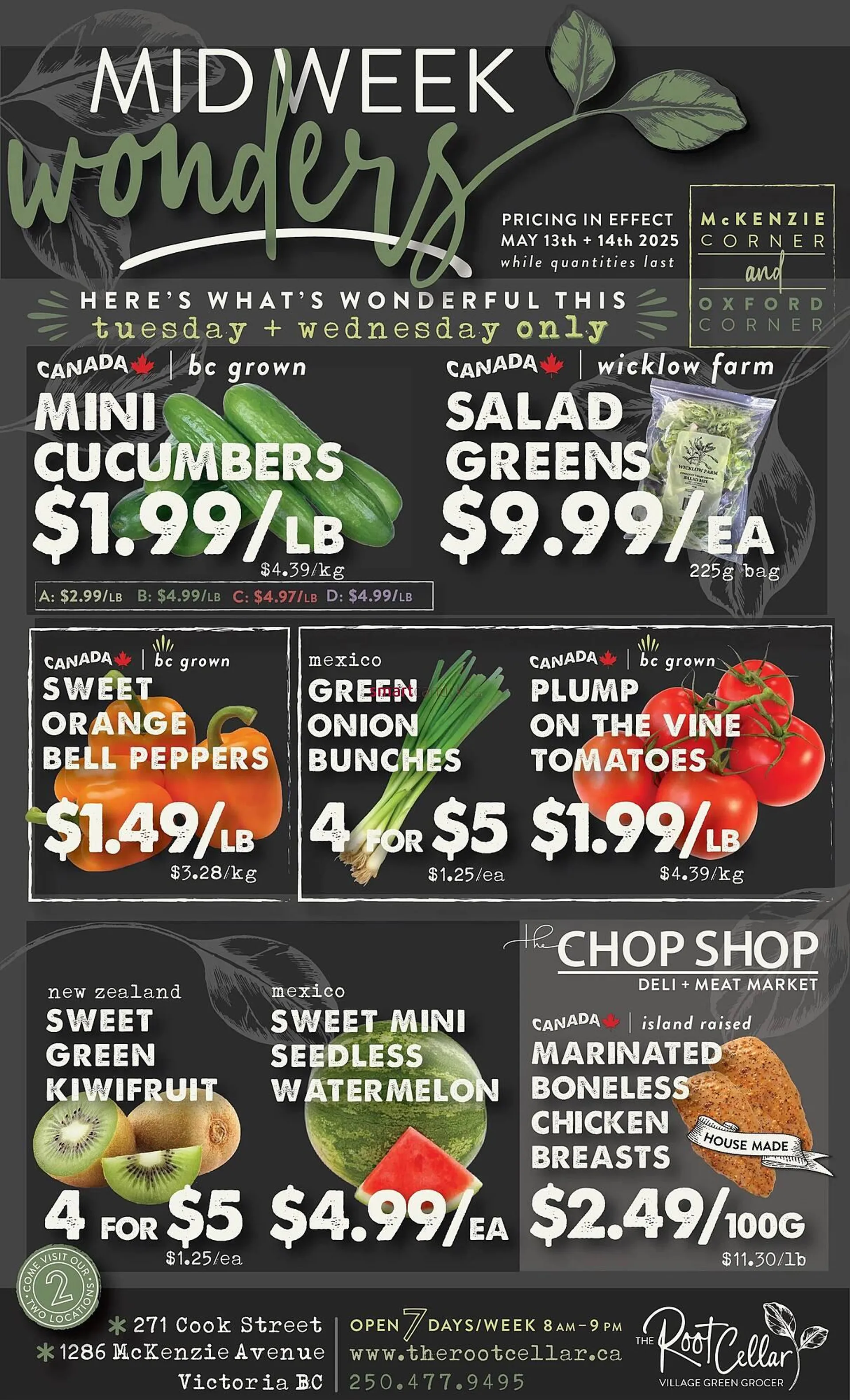 The Root Cellar flyer - 1