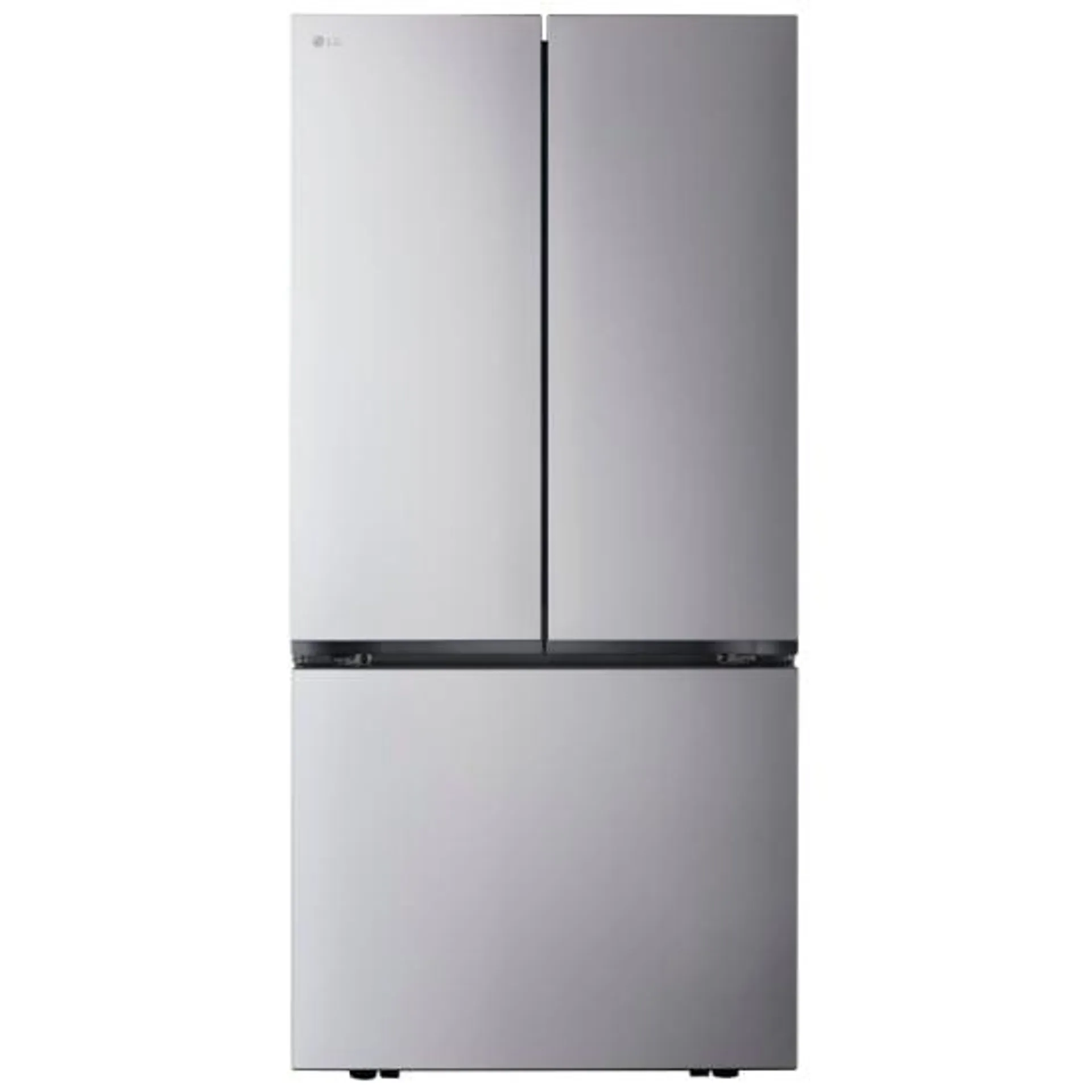 LG LF21C6200S French Door Refrigerator, 33 inch Width, ENERGY STAR Certified, Counter Depth, 21 cu. ft. Capacity, Stainless Steel colour