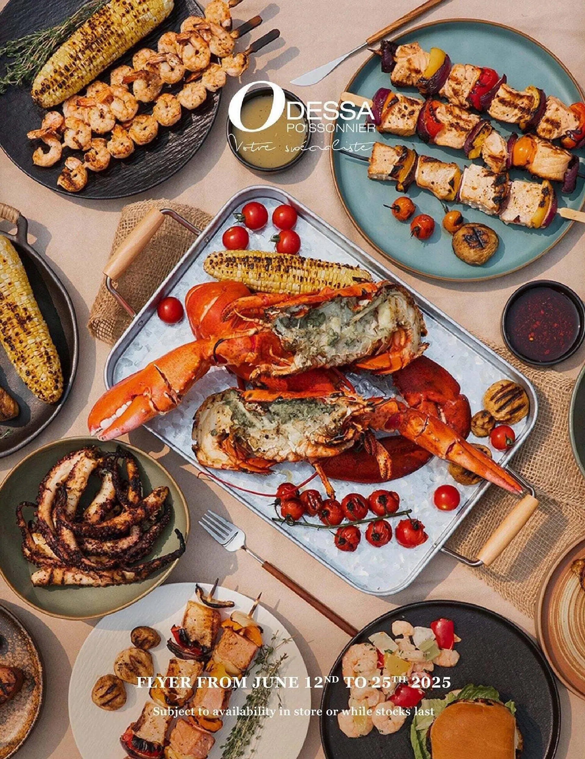 Odessa Poissonnier flyer from June 14 to June 20 2025 - flyer page 1