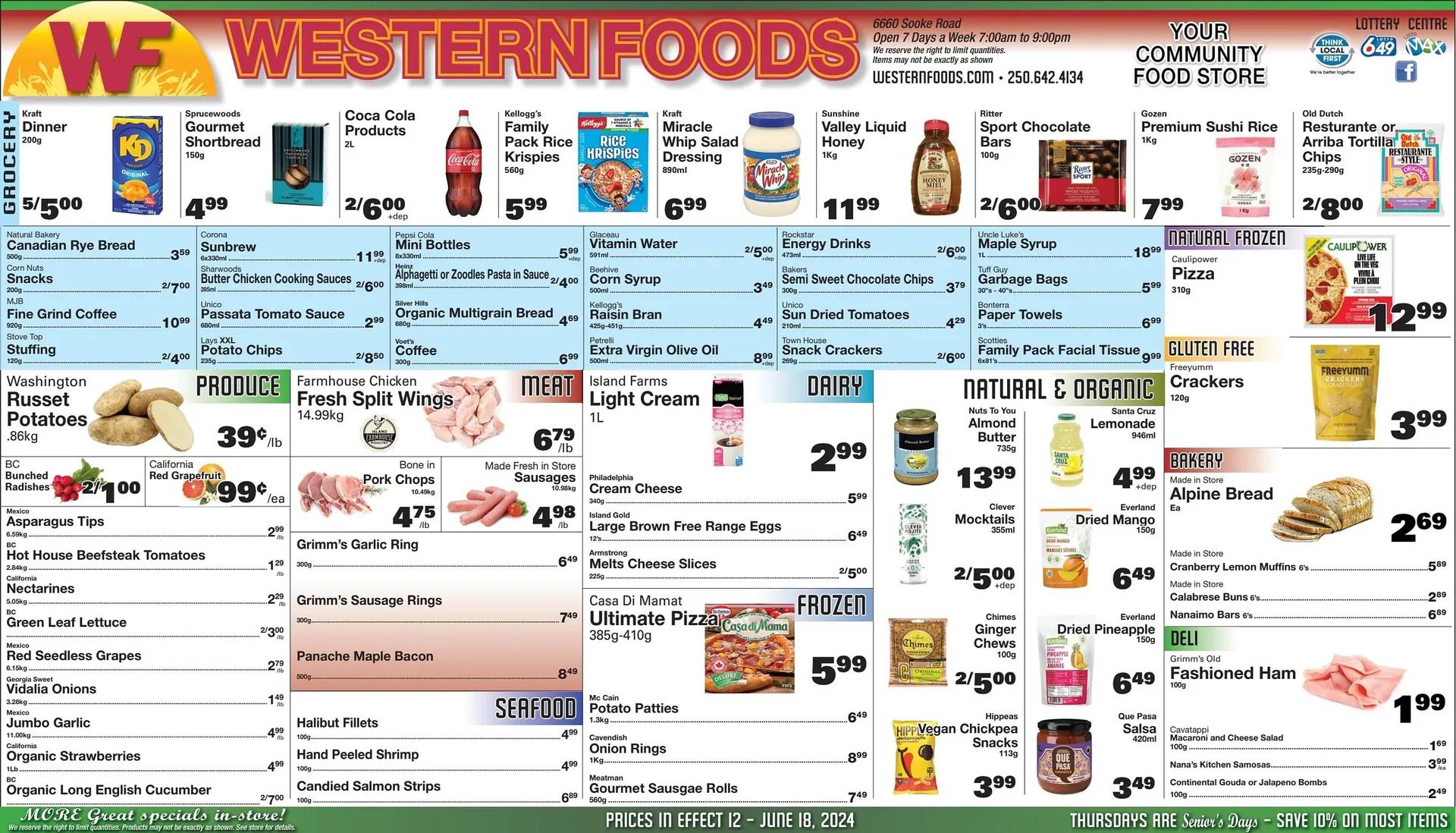 Western Foods flyer - 1