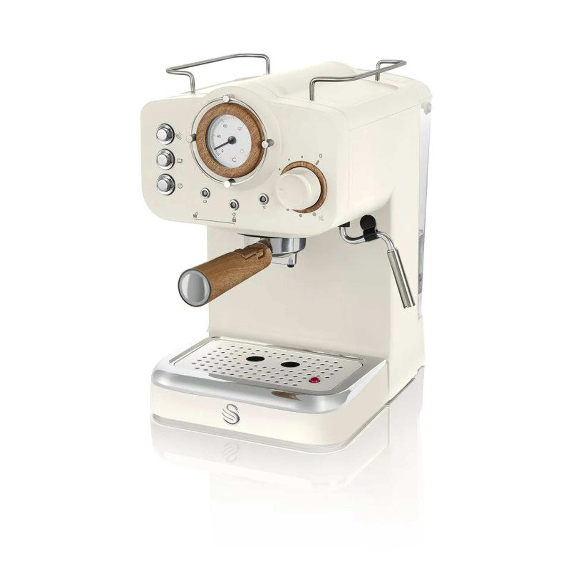 Swan Nordic Espresso Maker - Cotton White