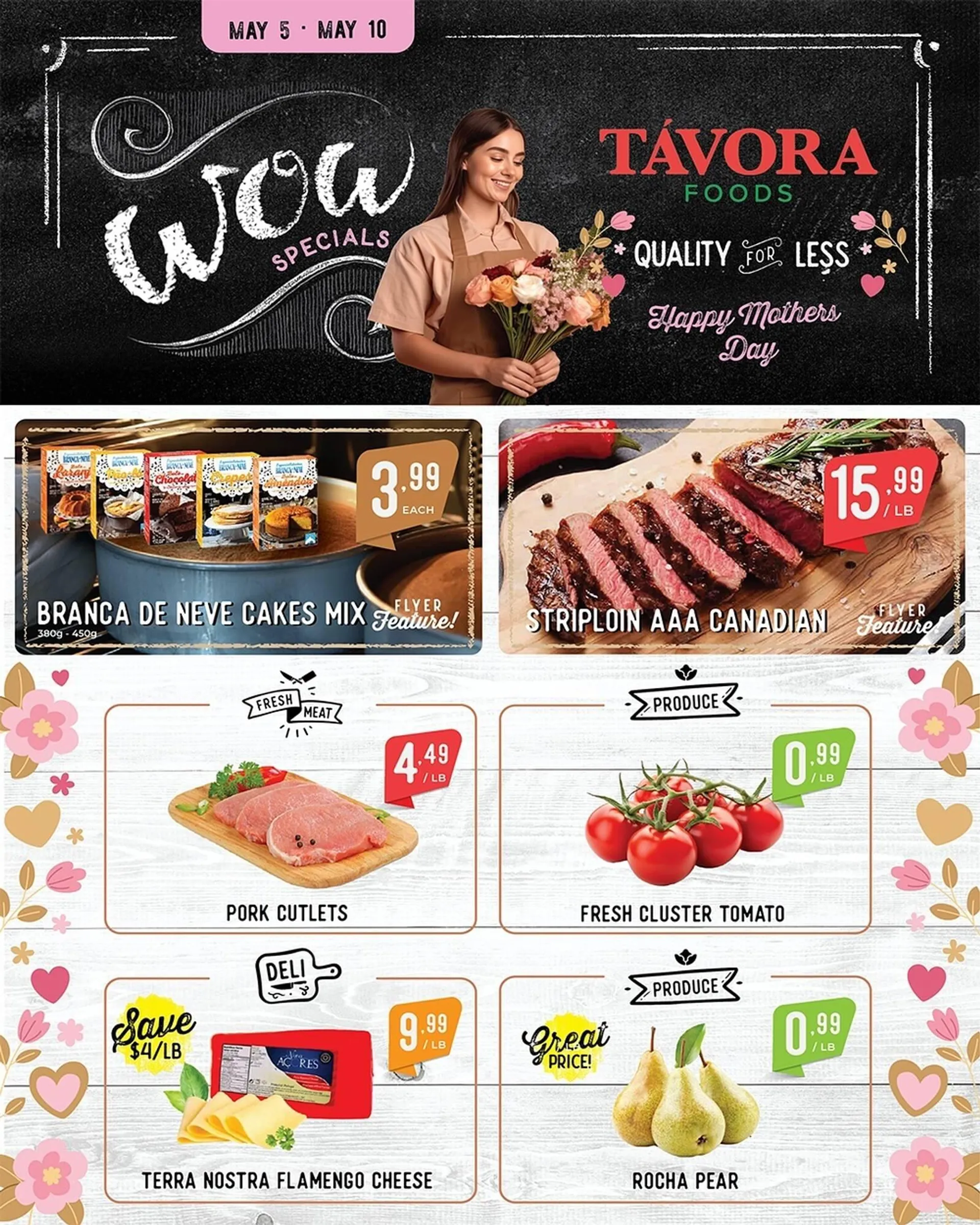 Tavora Foods flyer - 1