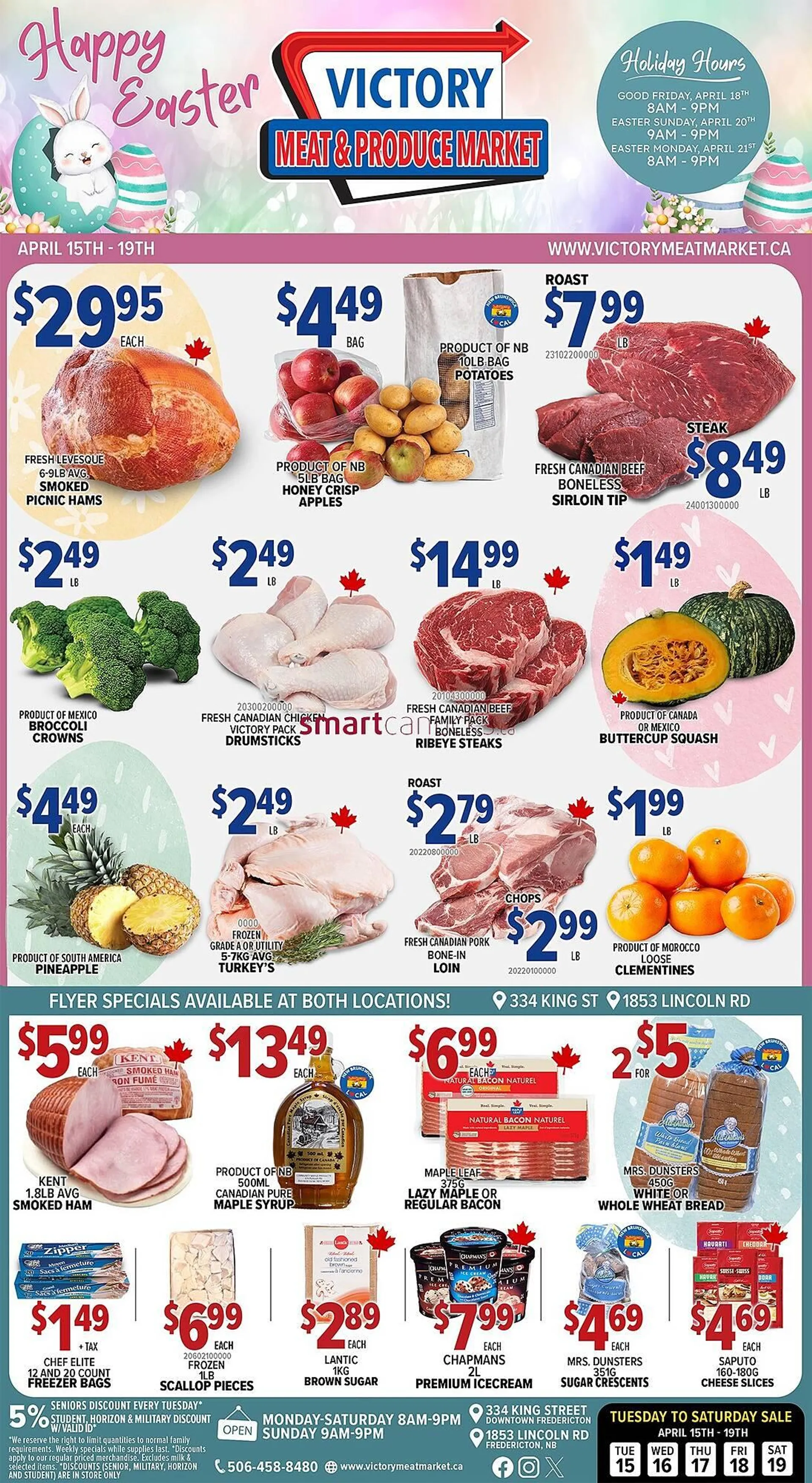 Victory Meat Market flyer - 1