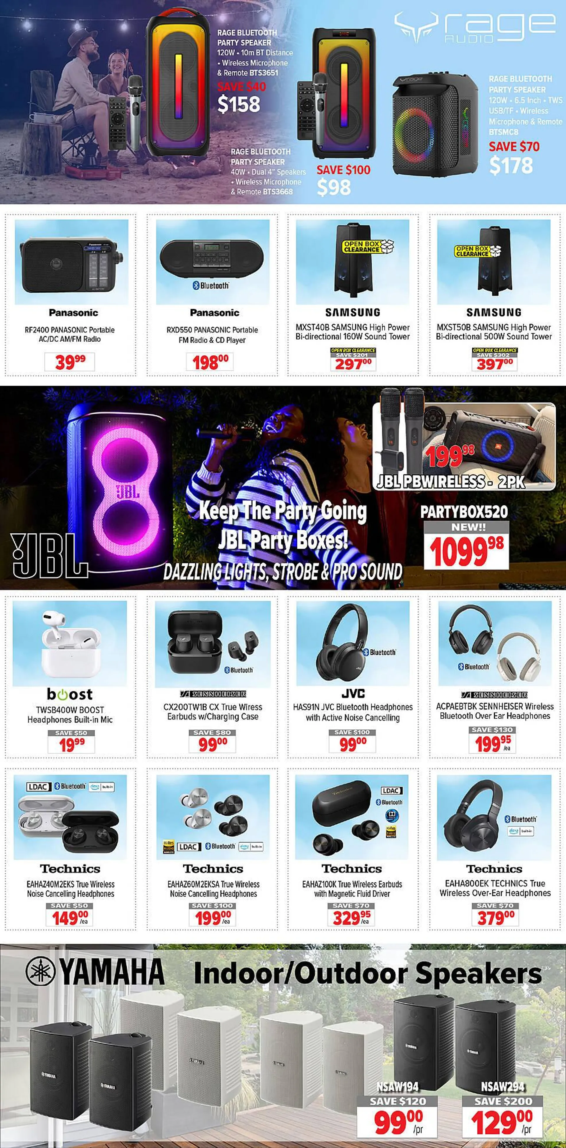 2001 Audio Video flyer from July 18 to July 24 2025 - flyer page 13