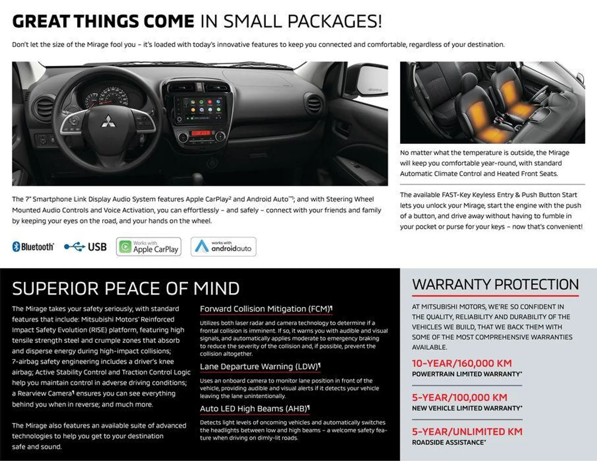 Mitsubishi Mirage Brochure from October 31 to December 31 2024 - flyer page 3