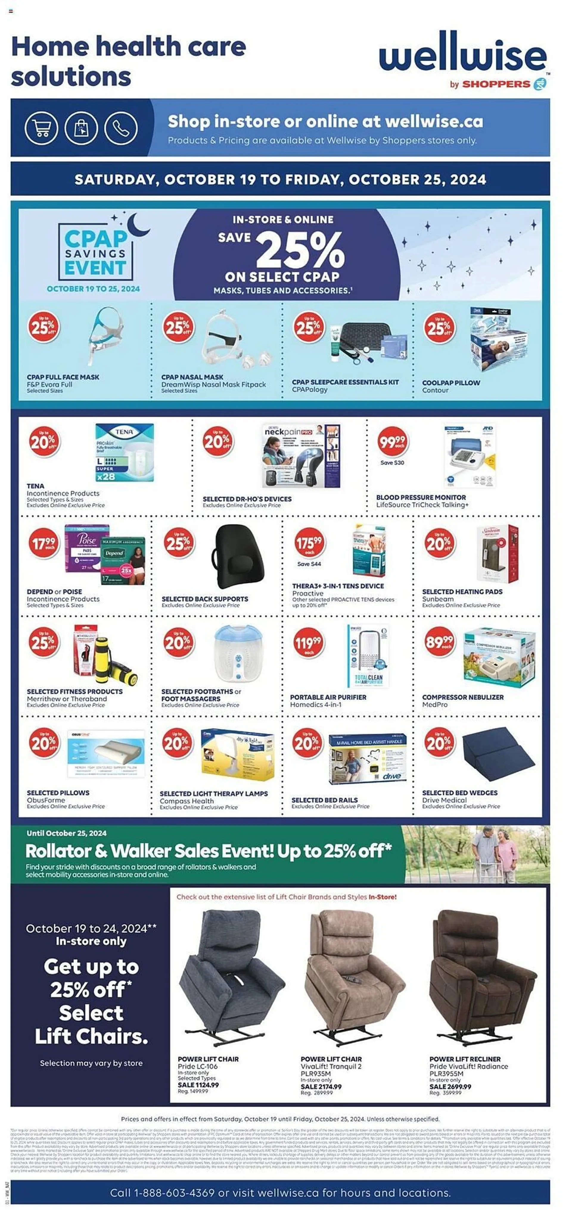 Shoppers Drug Mart flyer from October 19 to October 24 2024 - flyer page 25