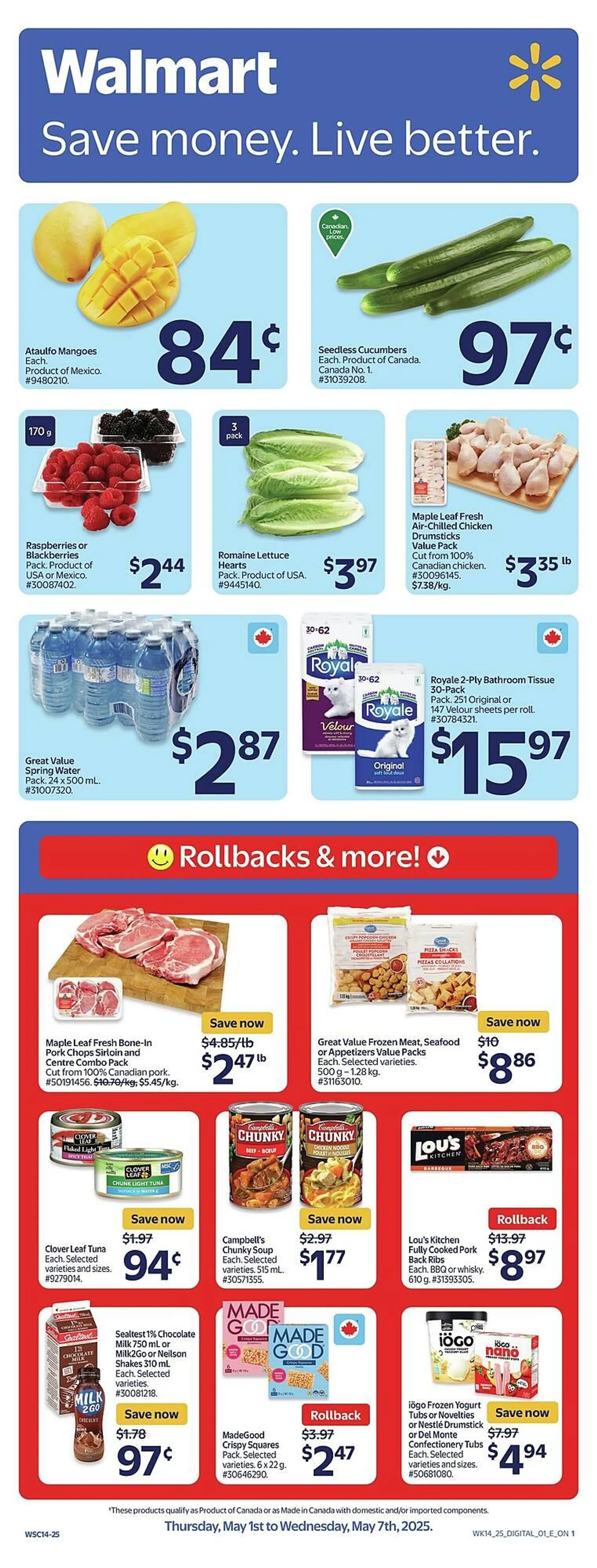 Walmart flyer - 1
