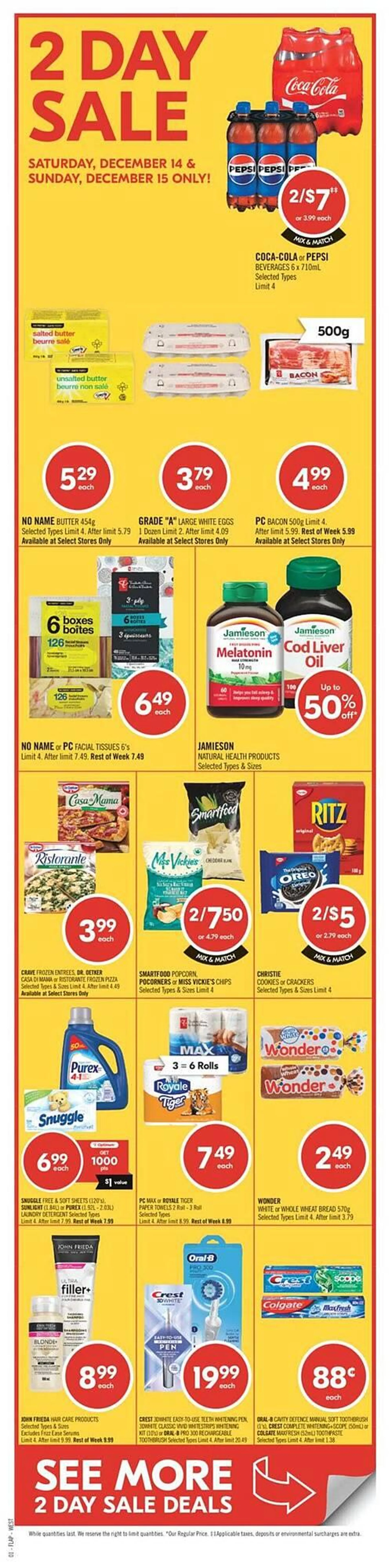 Shoppers Drug Mart flyer from December 12 to December 19 2024 - flyer page 4