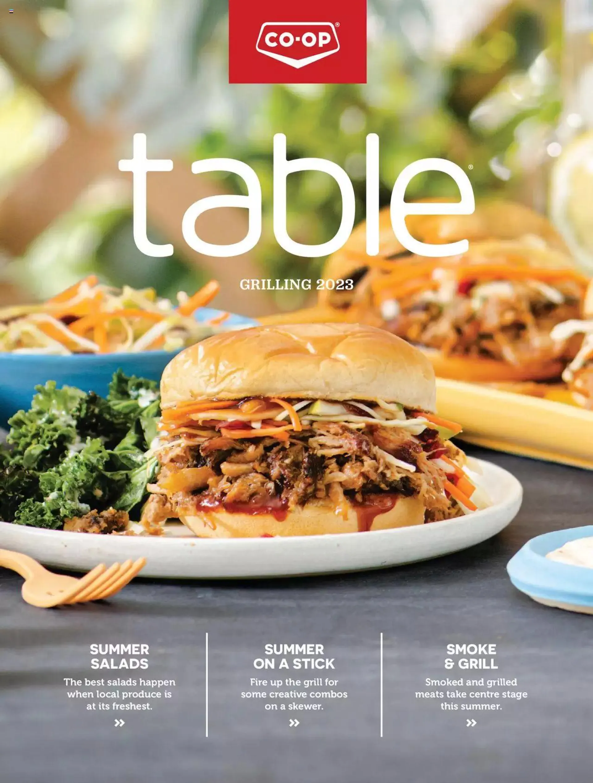 Co-op Food Table Magazine - 0