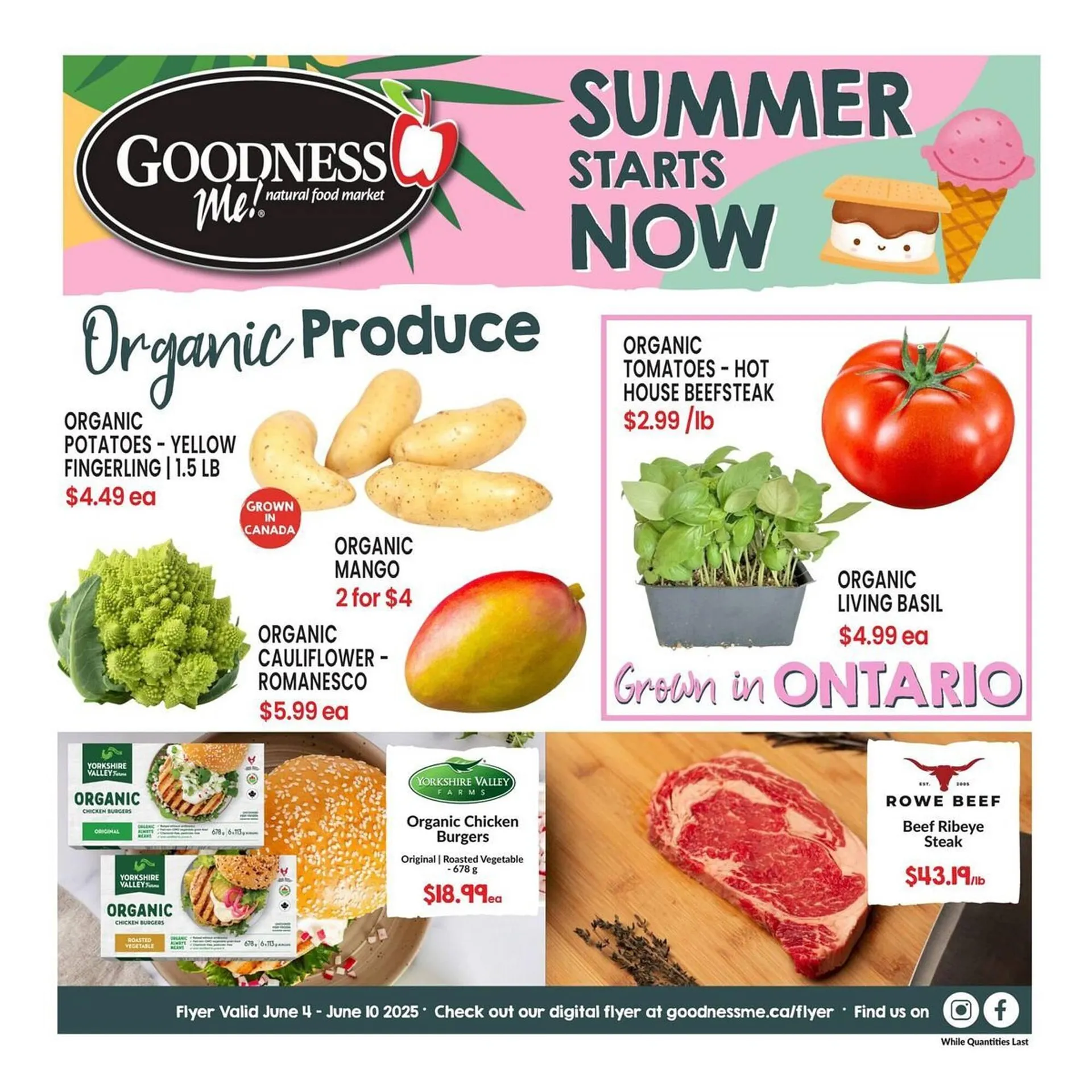 Goodness Me flyer from June 4 to June 10 2025 - flyer page 1