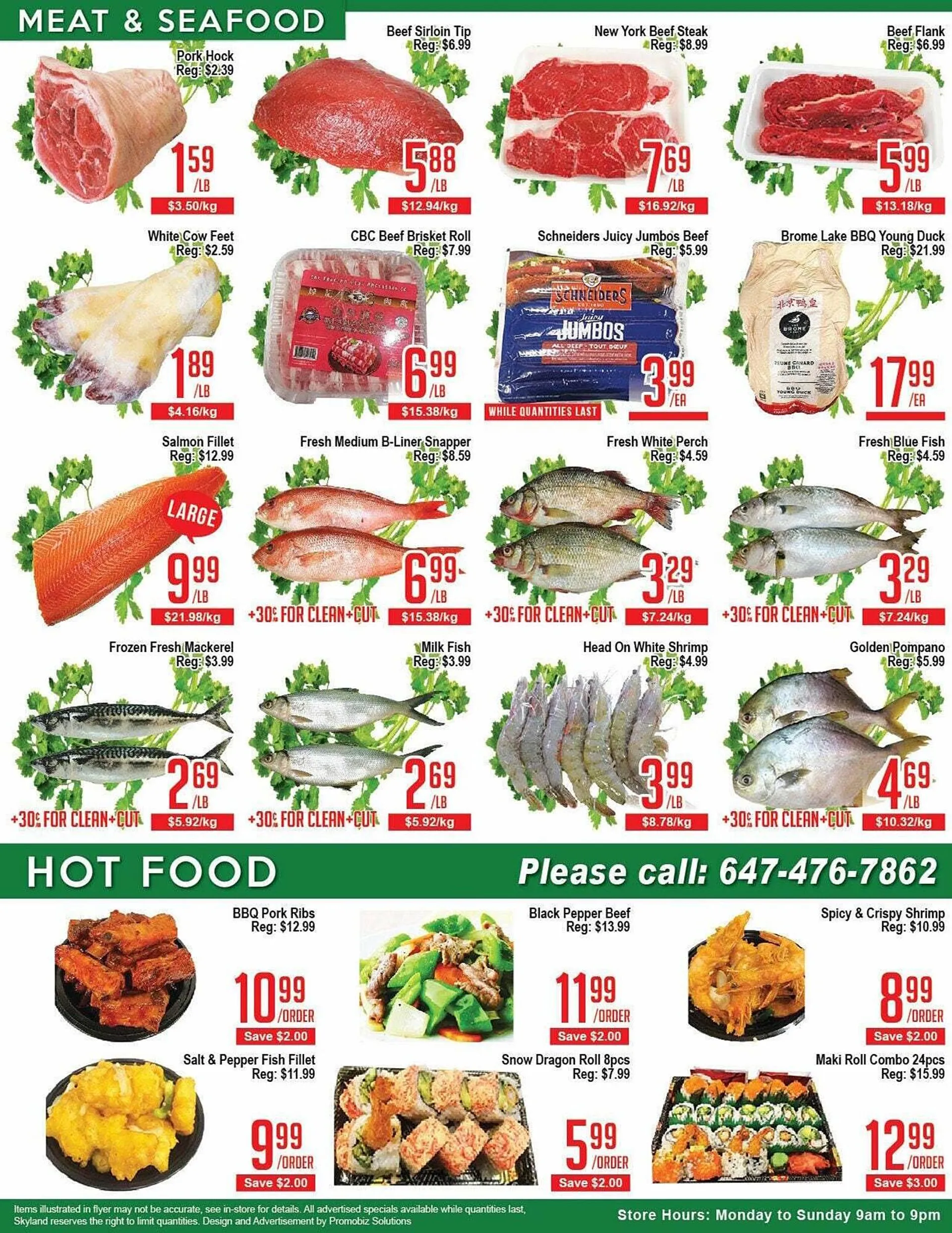 Skyland Foodmart flyer from September 27 to October 4 2024 - flyer page 2