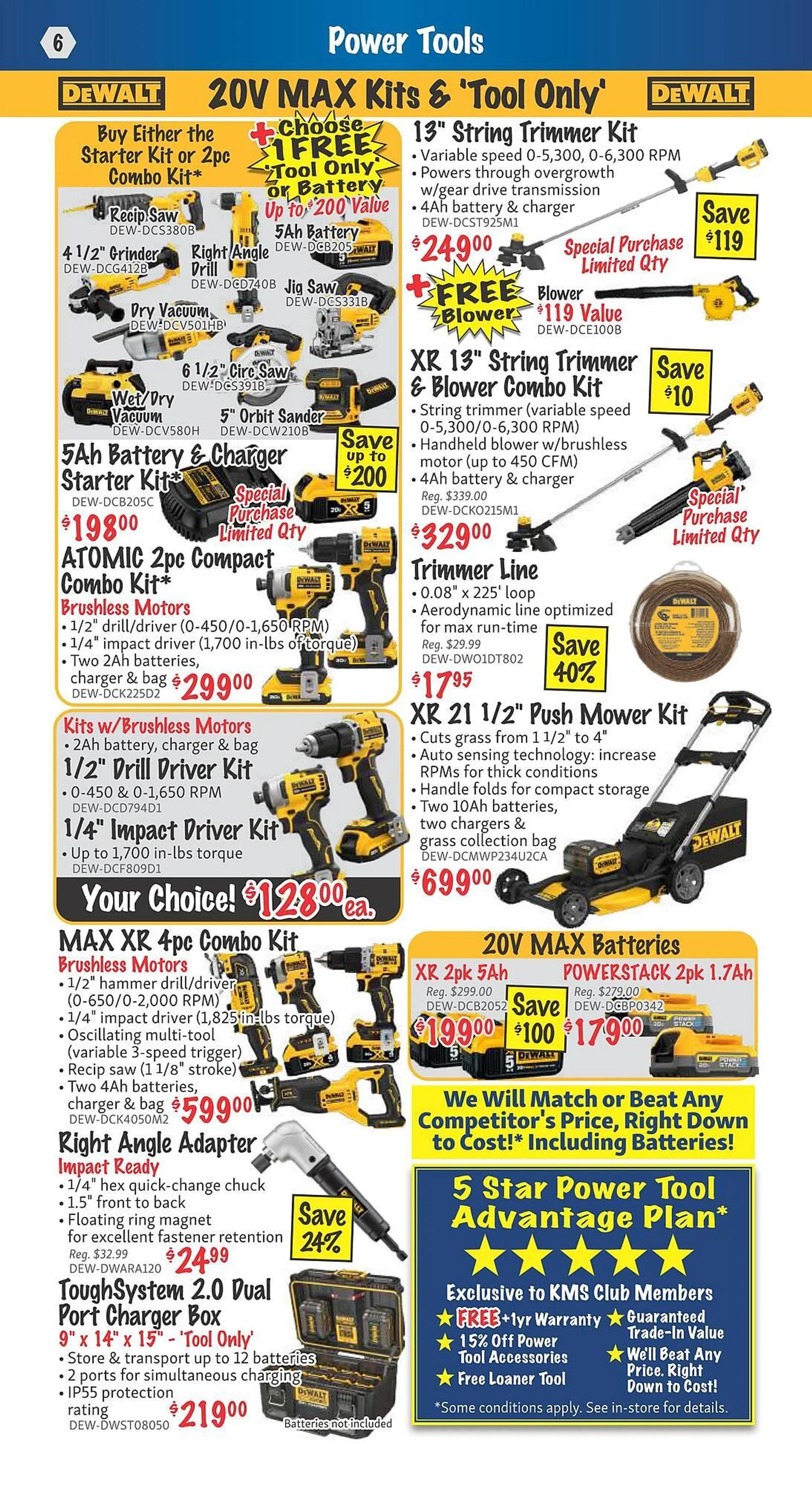 KMS Tools flyer from June 27 to July 31 2024 - flyer page 6