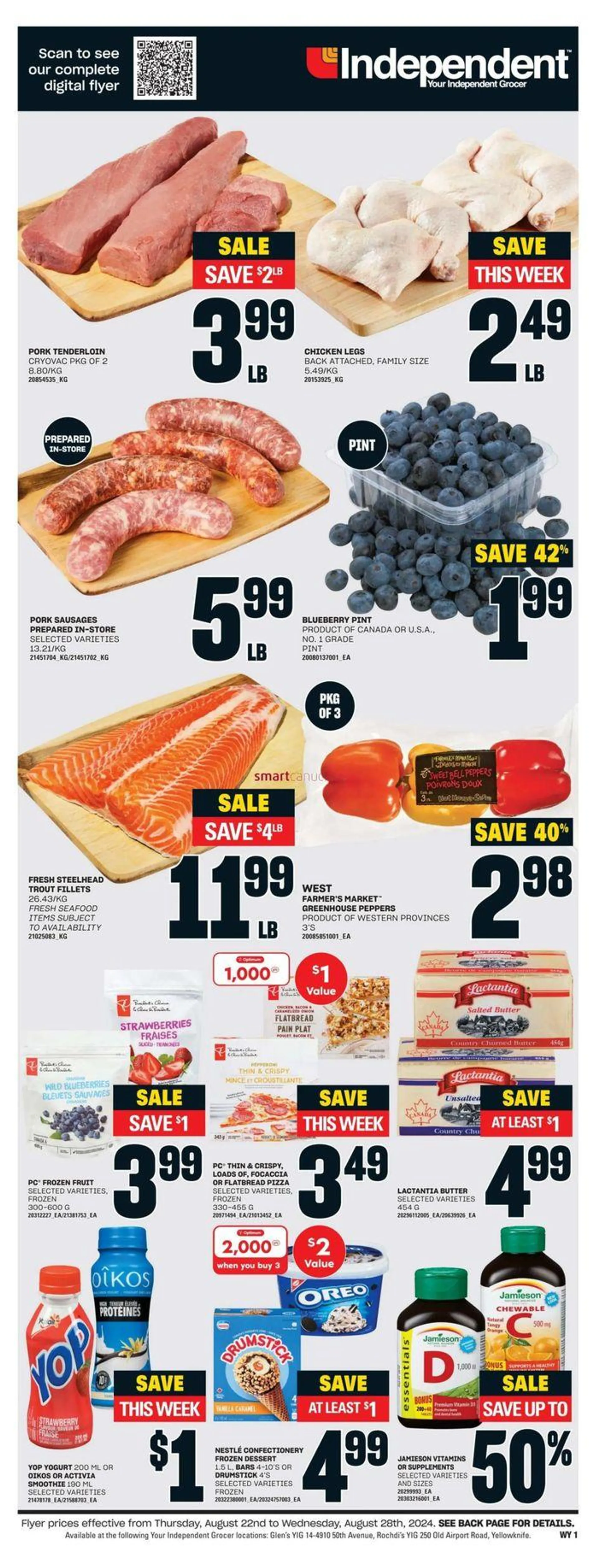 Independent Grocer weeky flyer from August 22 to August 28 2024 - flyer page 10