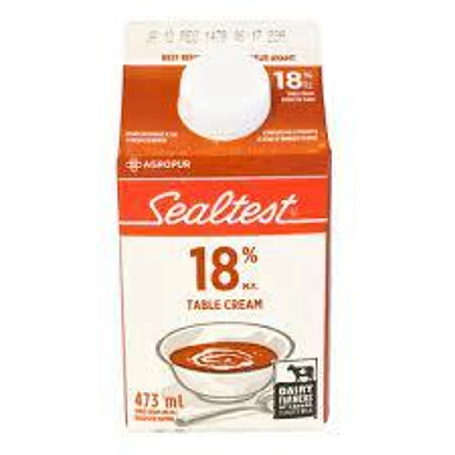 Sealtest 18% Table Cream 473ml