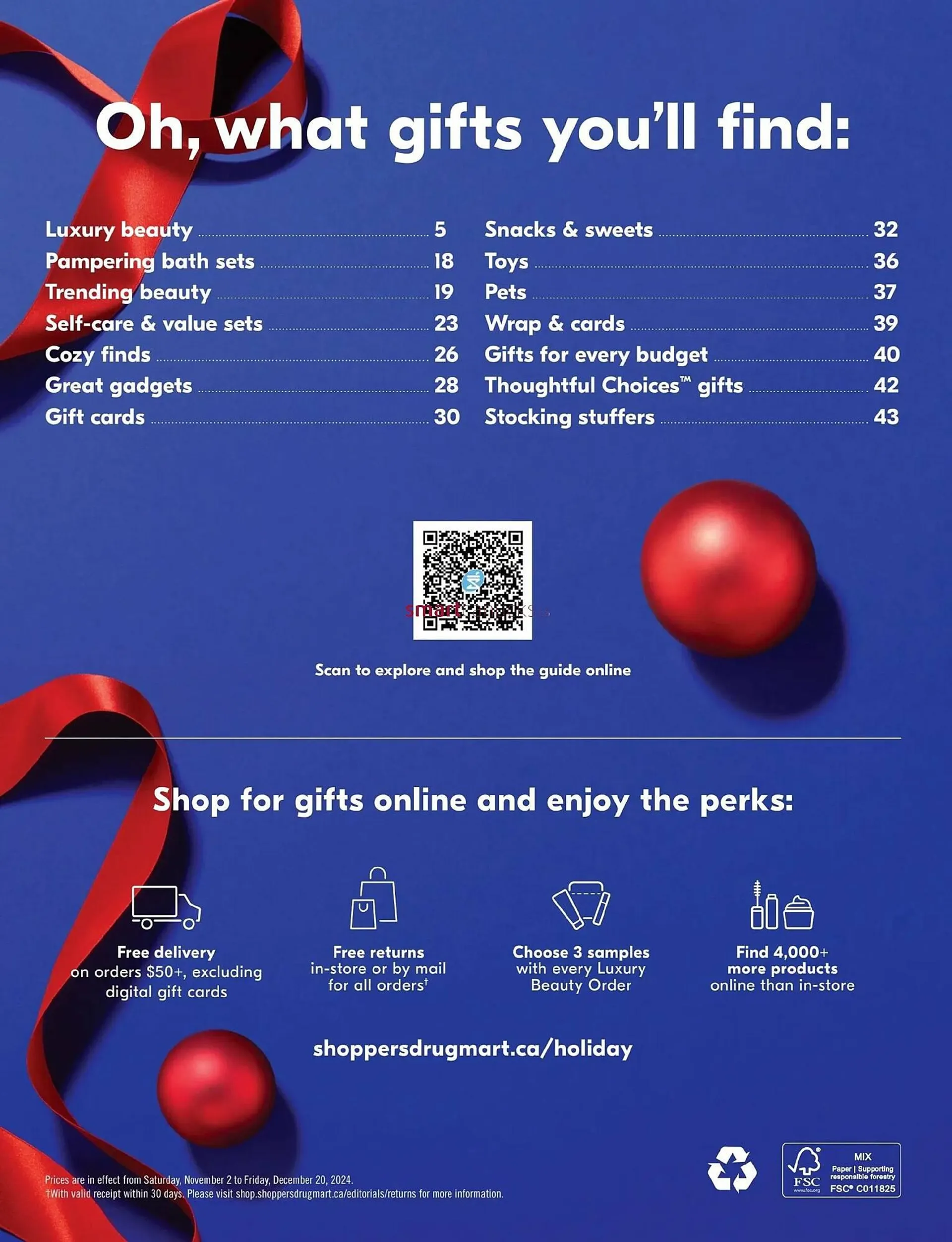 Shoppers Drug Mart flyer from November 23 to December 20 2024 - flyer page 3