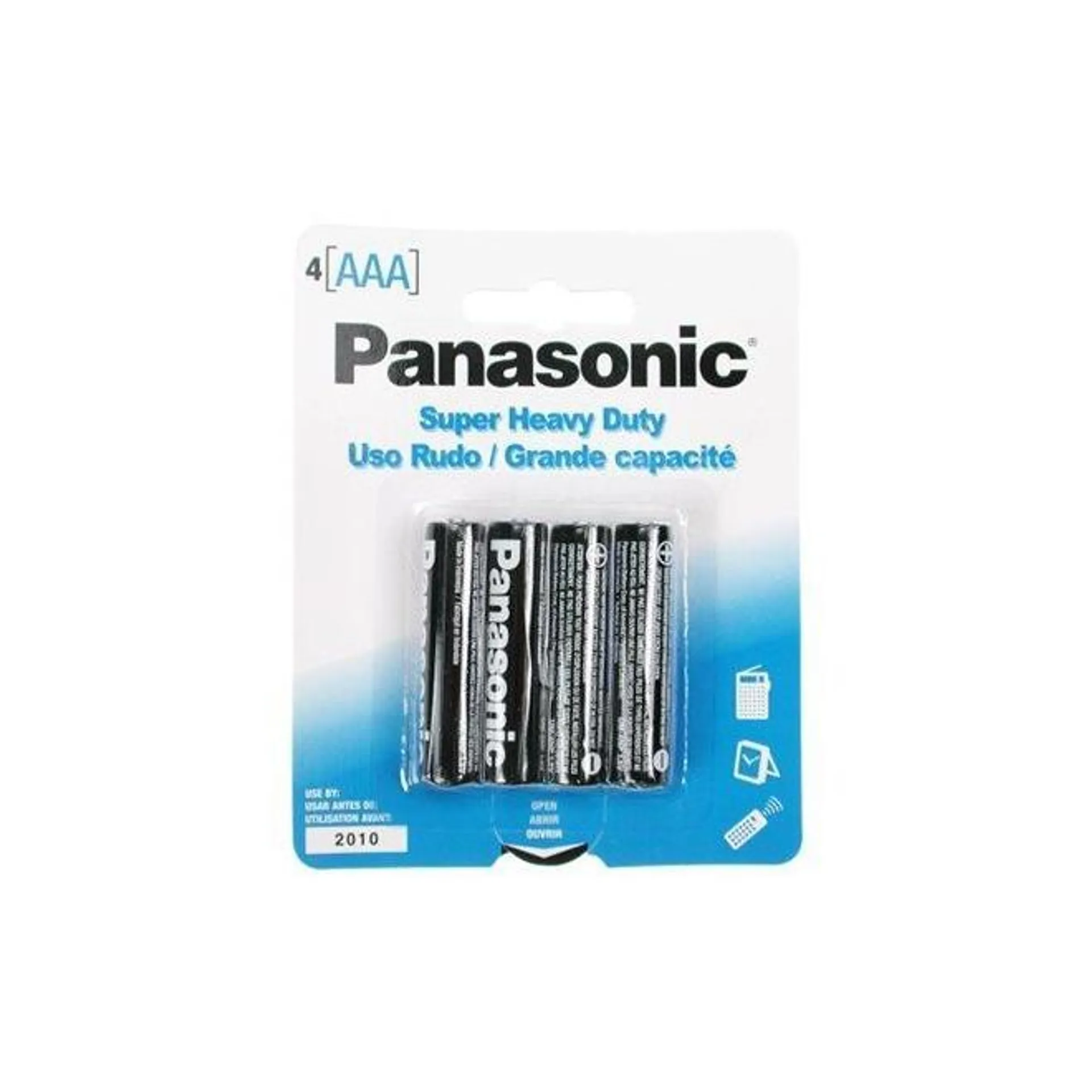 Heavy-Duty "Aaa" Batteries - Panasonic® - 4/Pack