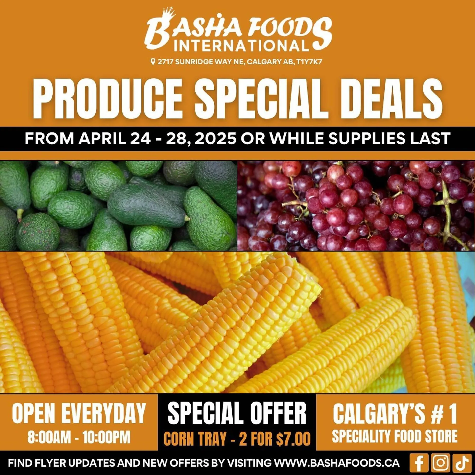 Basha Foods flyer - 1