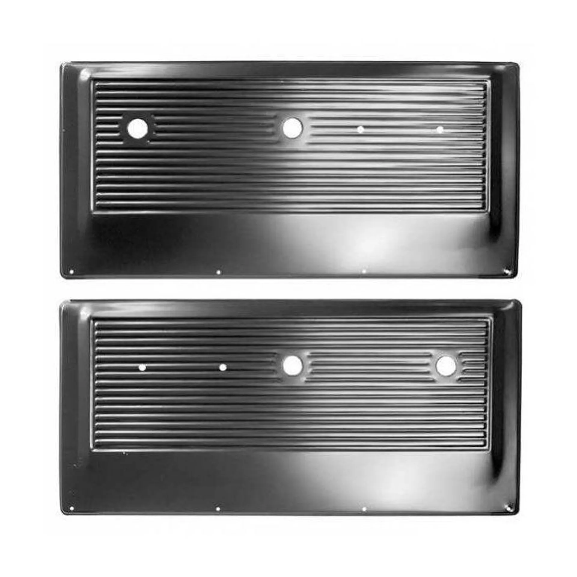 Counterpart Automotive Inner Door Panels Black 1967-71 Chev/GMC Truck