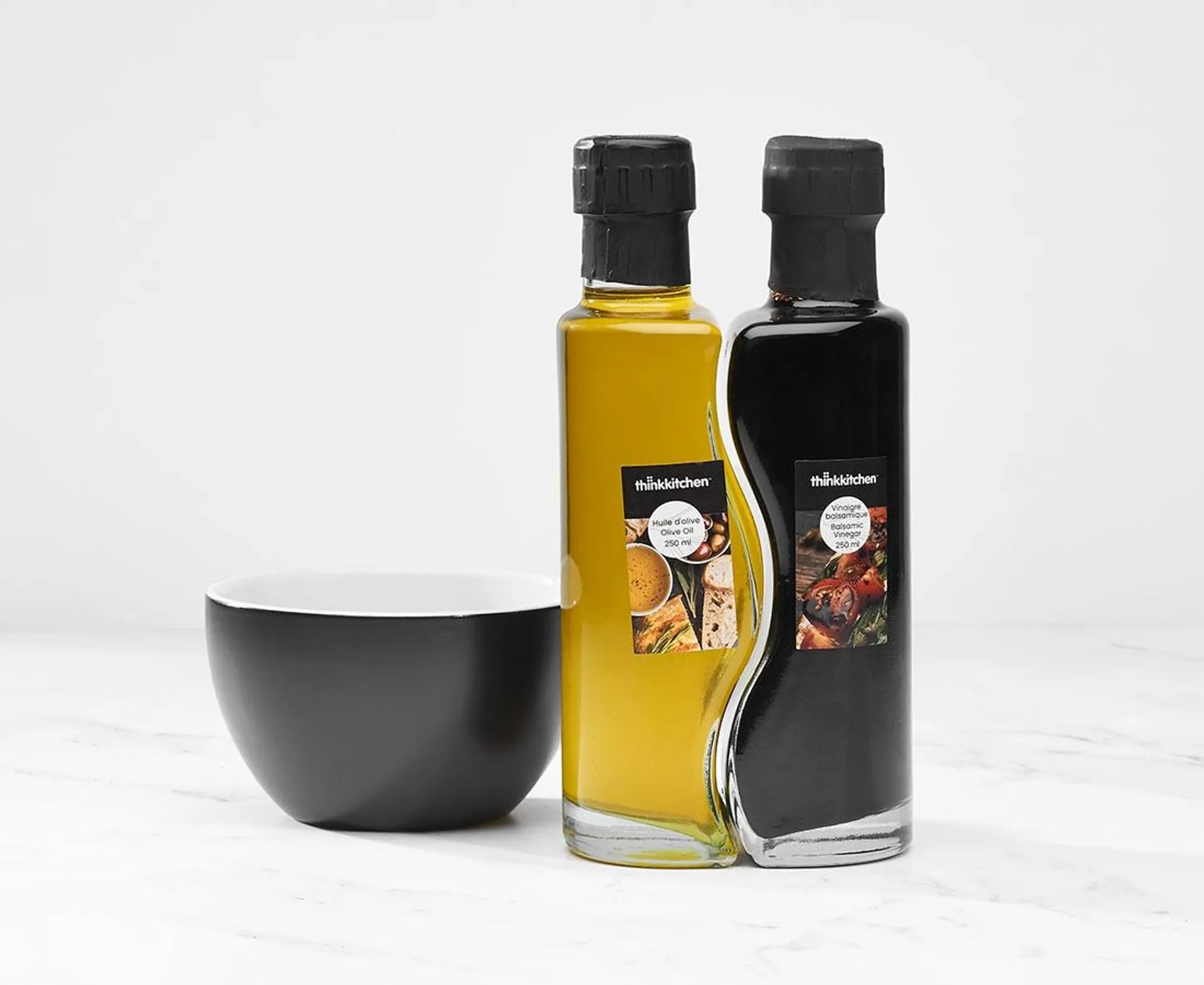 Deliciae Oil, Vinegar and Bowl Set