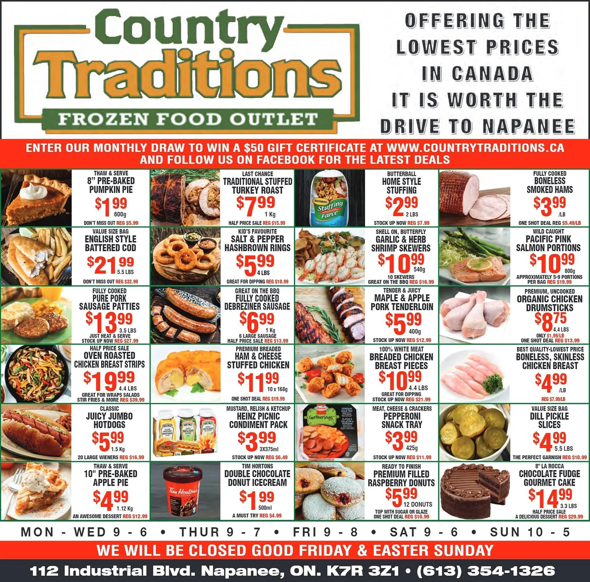 Country Traditions flyer from March 29 to April 4 2024 - flyer page 