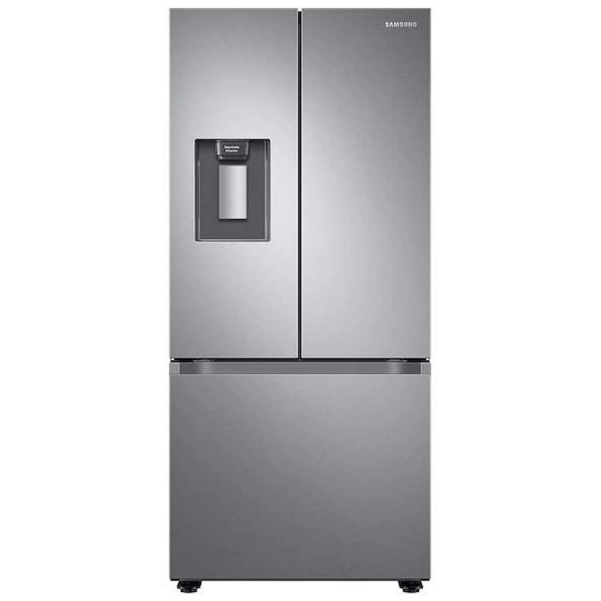 Samsung RF22A4221SR - RF22A4221SR/AA French Door Refrigerator, 30 inch Width, ENERGY STAR Certified, 22 cu. ft. Capacity, Stainless Steel colour Digital Inverter Technology, All-Around Cooling, Power Cool / Power Freeze