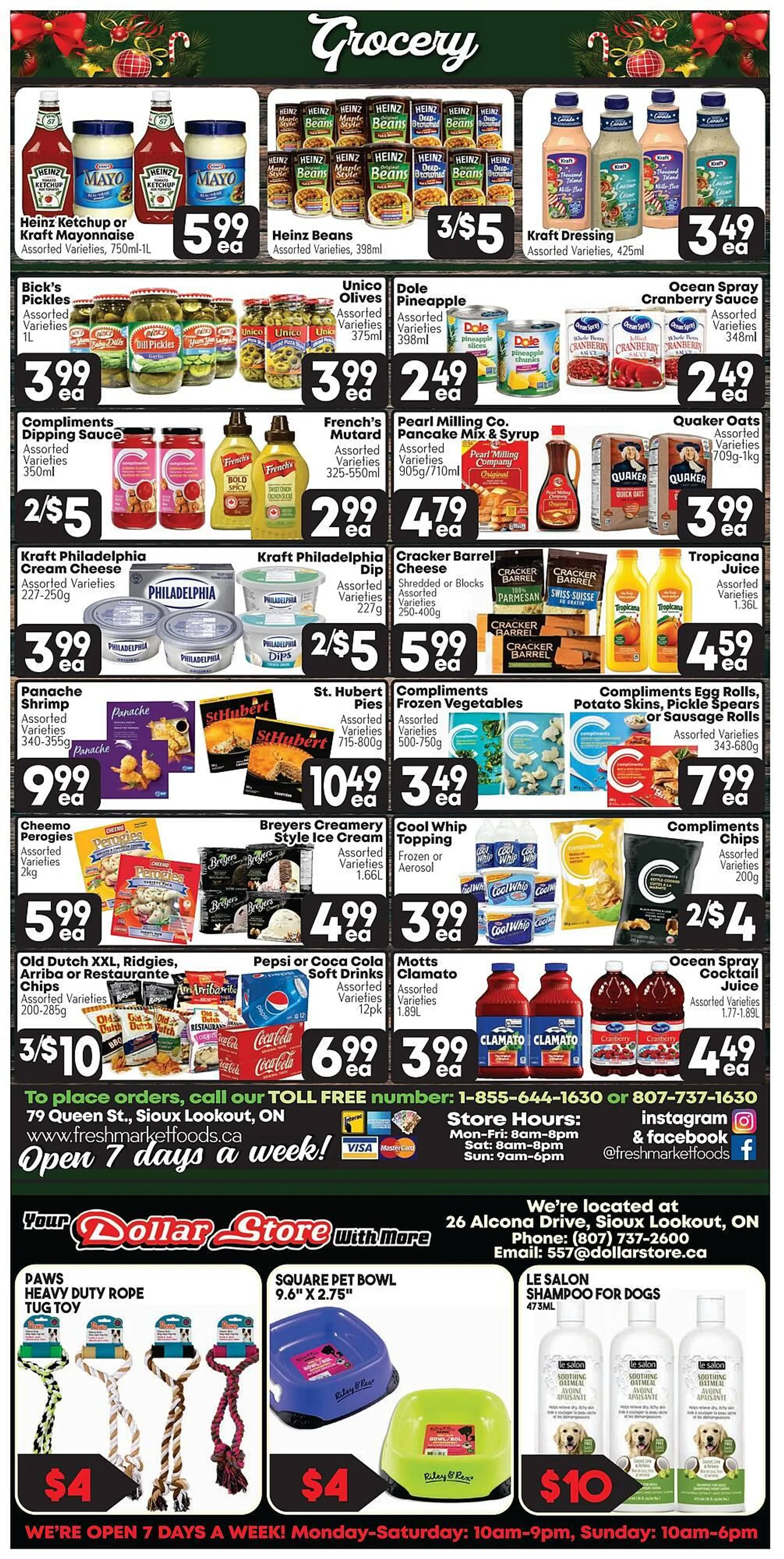 Fresh Market Foods flyer from December 20 to December 26 2024 - flyer page 4