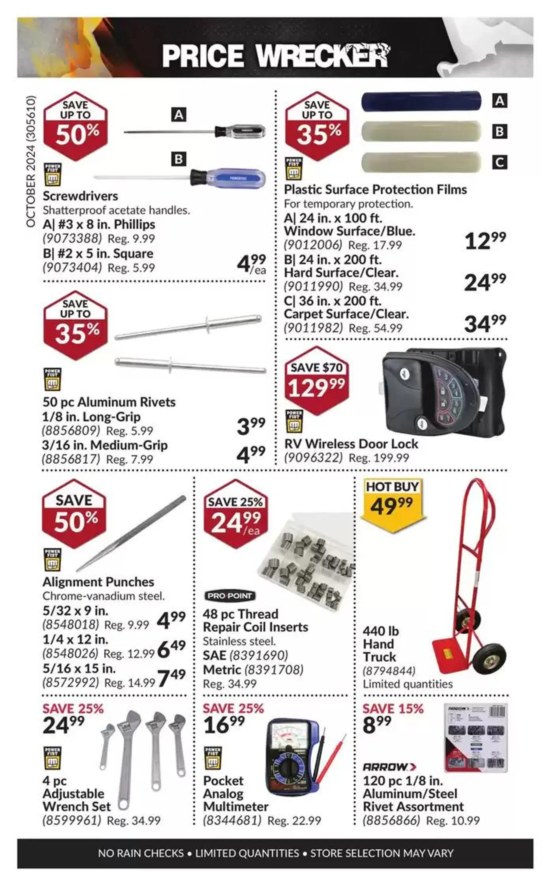 Price Wrecker from October 1 to October 31 2024 - flyer page 31