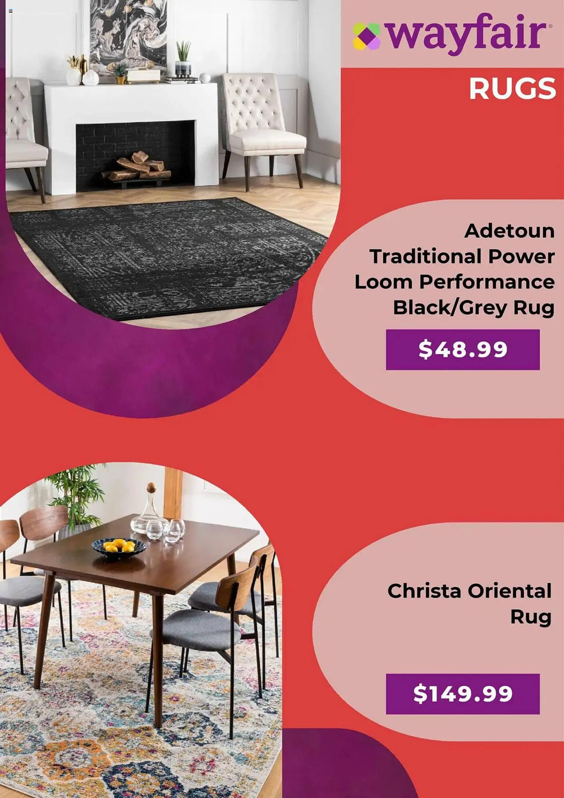 Wayfair flyer from December 28 to January 5 2025 - flyer page 4