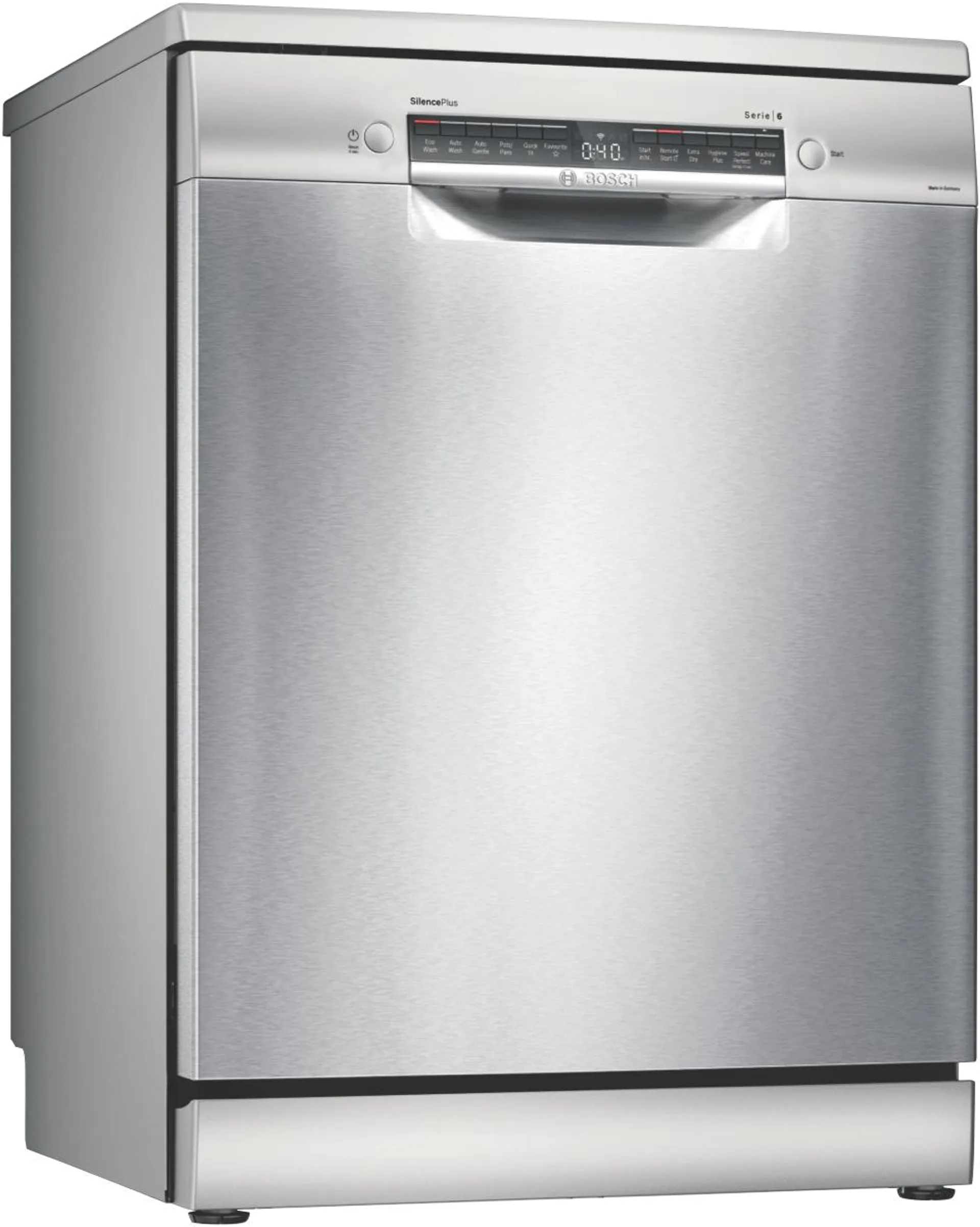 Bosch Series 6 Freestanding Dishwasher Stainless Steel