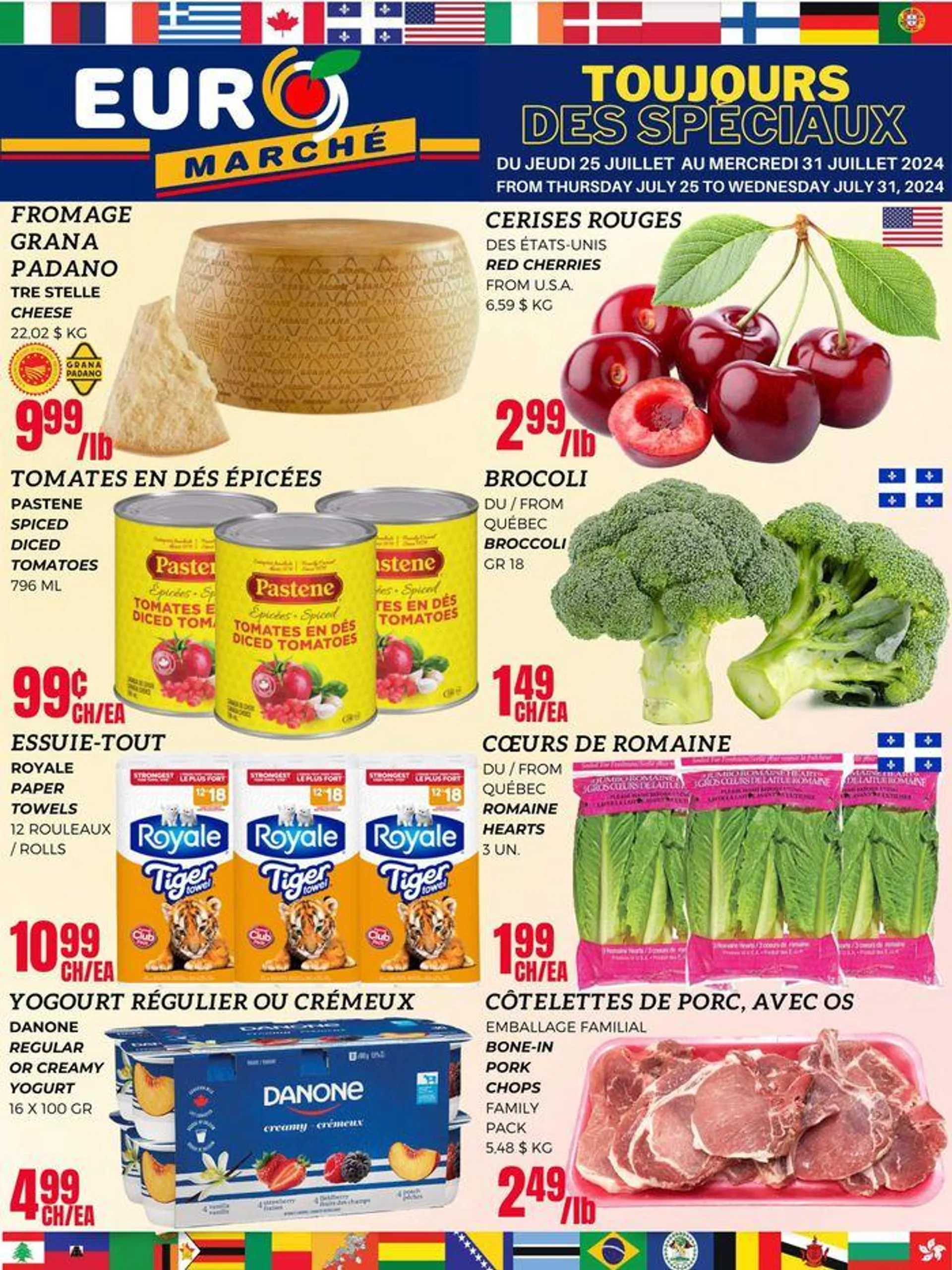 Exclusive bargains from July 25 to August 8 2024 - flyer page 1