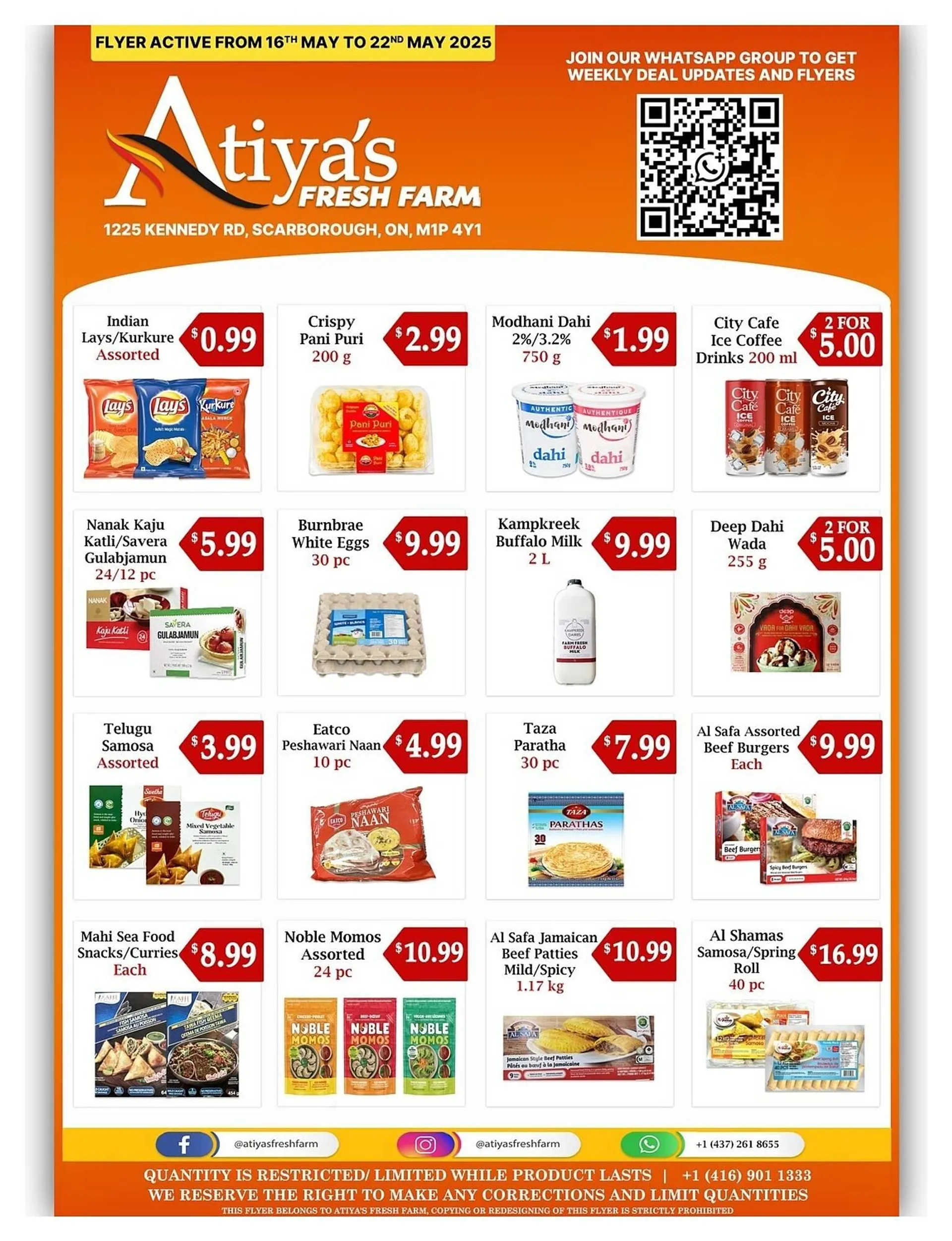 Atiya's Fresh Farm flyer from May 16 to May 22 2025 - flyer page 2