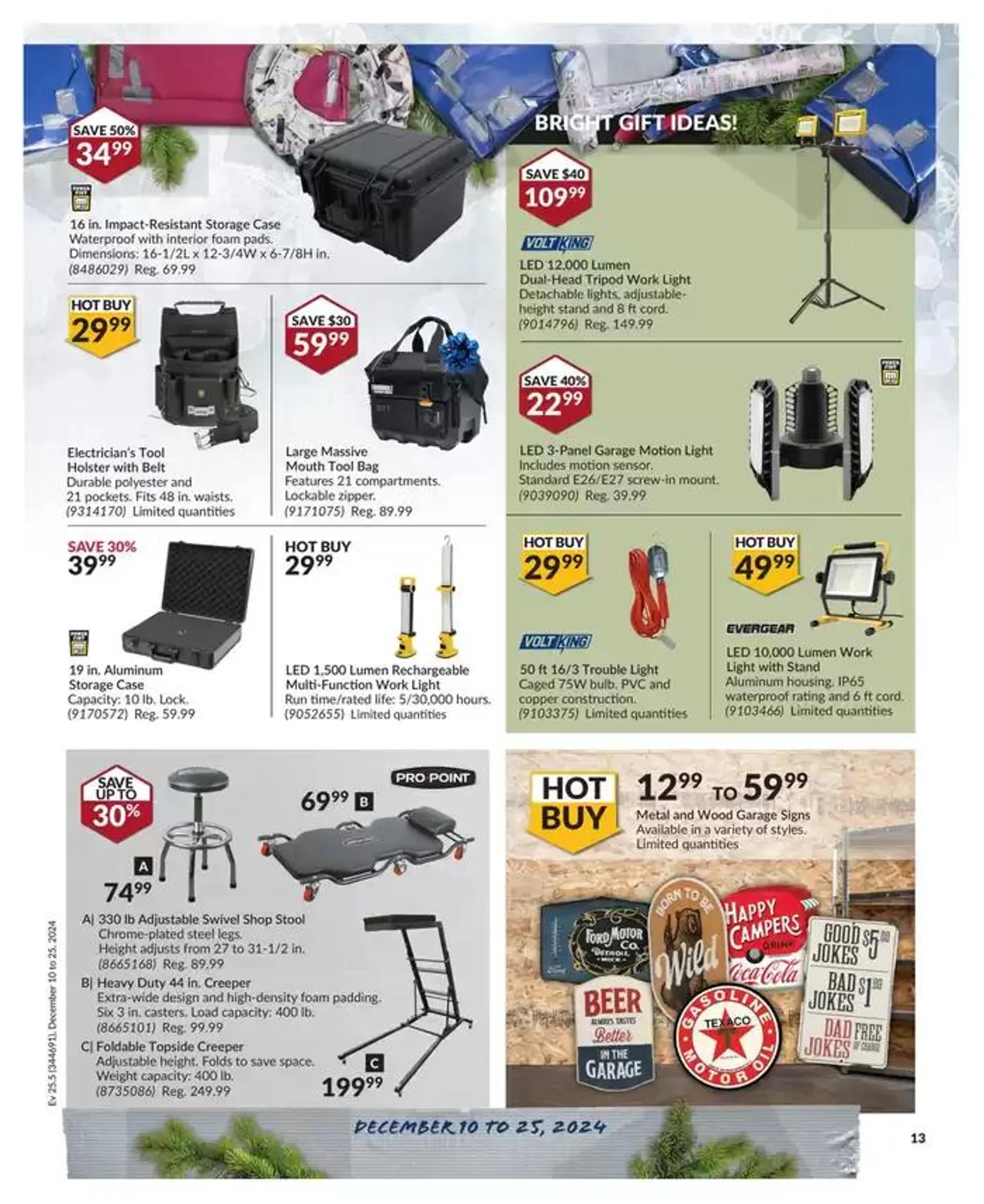 Top deals and discounts from December 10 to December 25 2024 - flyer page 13