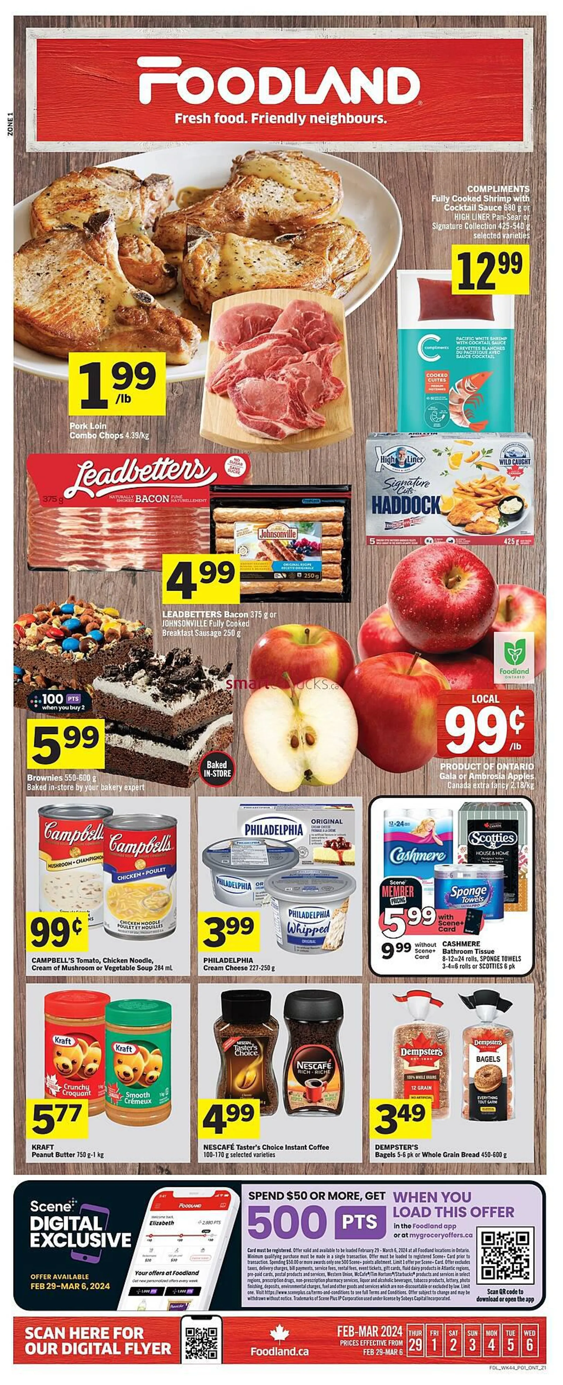 Foodland flyer from February 29 to March 6 2024 - flyer page 1