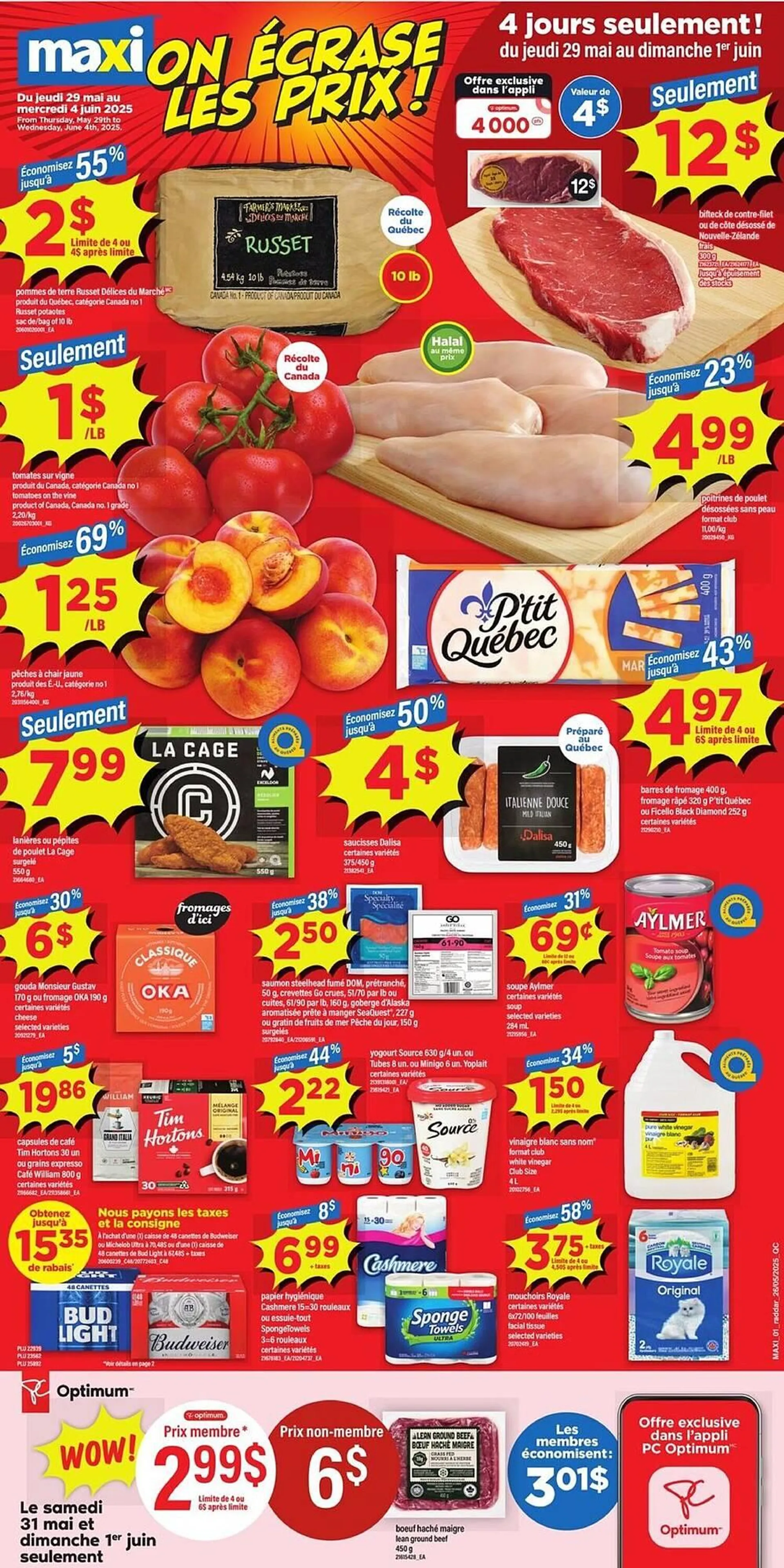 Maxi flyer from May 29 to June 5 2025 - flyer page 1