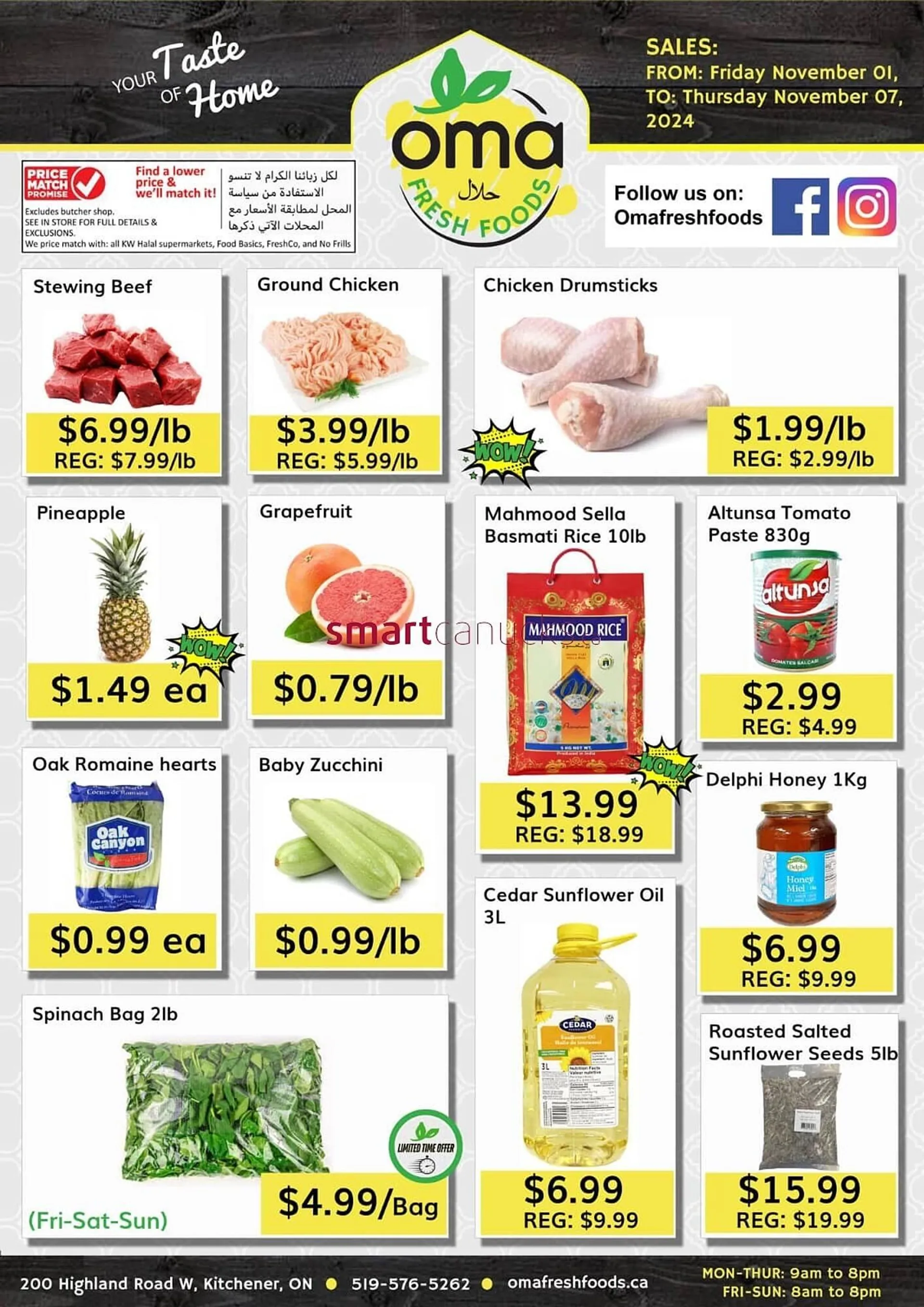 Oma Fresh Foods flyer - 1