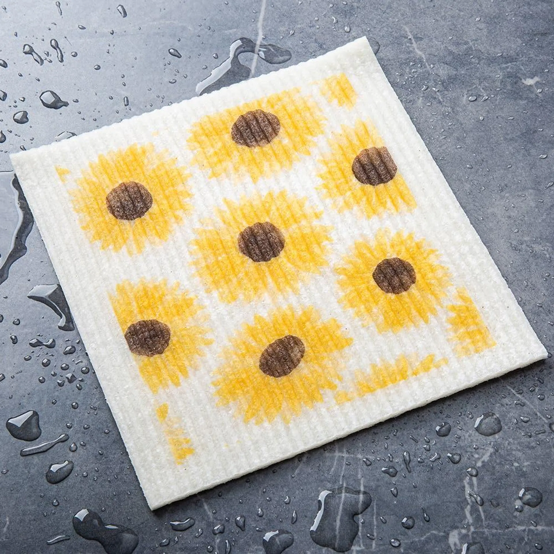Harman Eco-Friendly 'Sunflower' Reusable Sponge Cloth